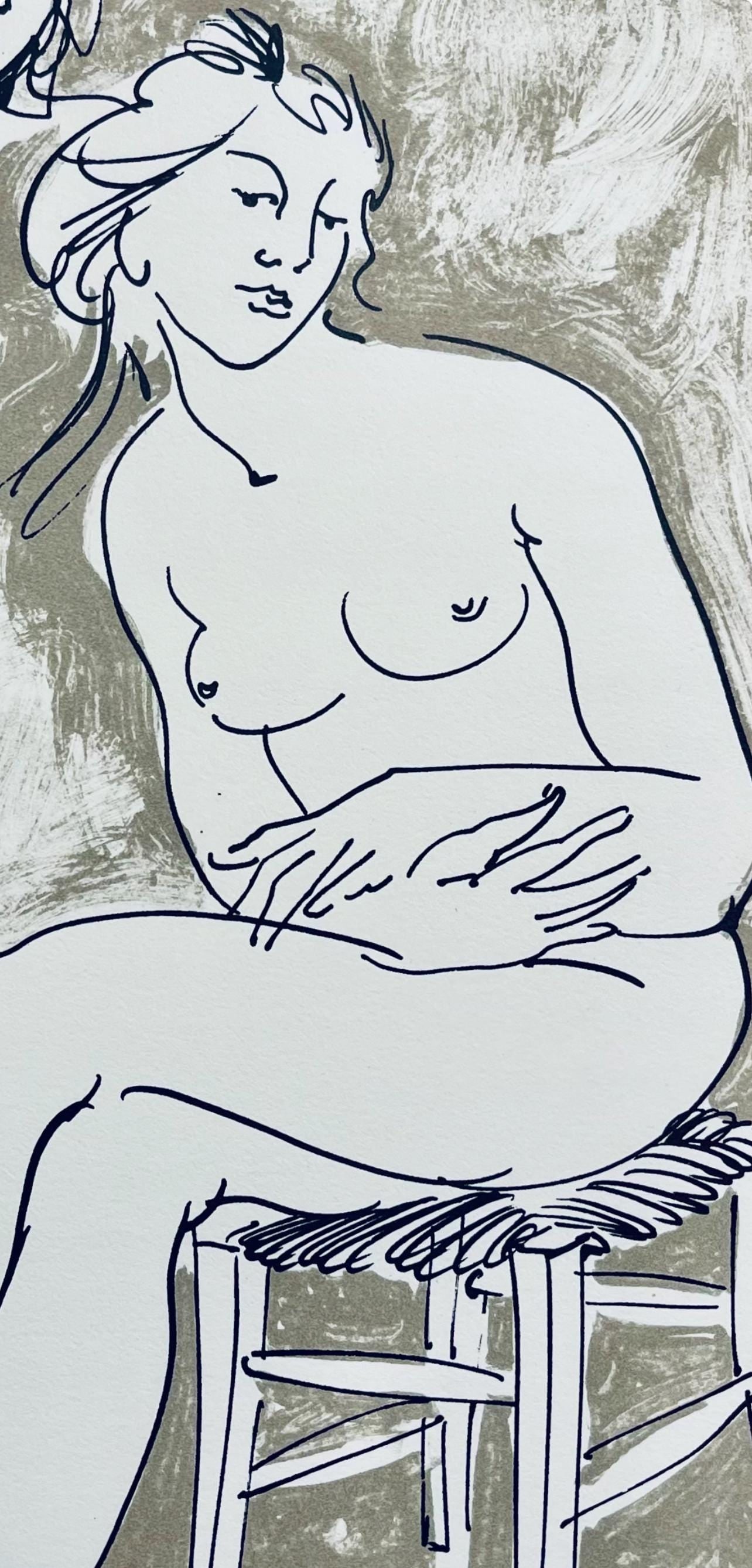 Hans Erni, Composition, Rflexions Simples Sur Le Corps, Lithograph - 5