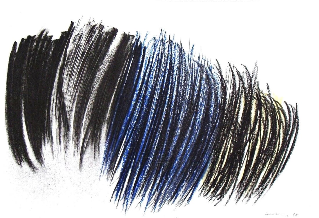 Hans Hartung 1960 116 Hans Hartung Peintres d aujourd'hui Hliogravure: Hans Hartung 1960 116 Hans Hartung Peintres d aujourd'hui Hliogravure Item Specifics: Paper Size: 10.83 x 13.78 inches. Inscription: Signed in the plate and unnumbered, as issued. Notes: From the