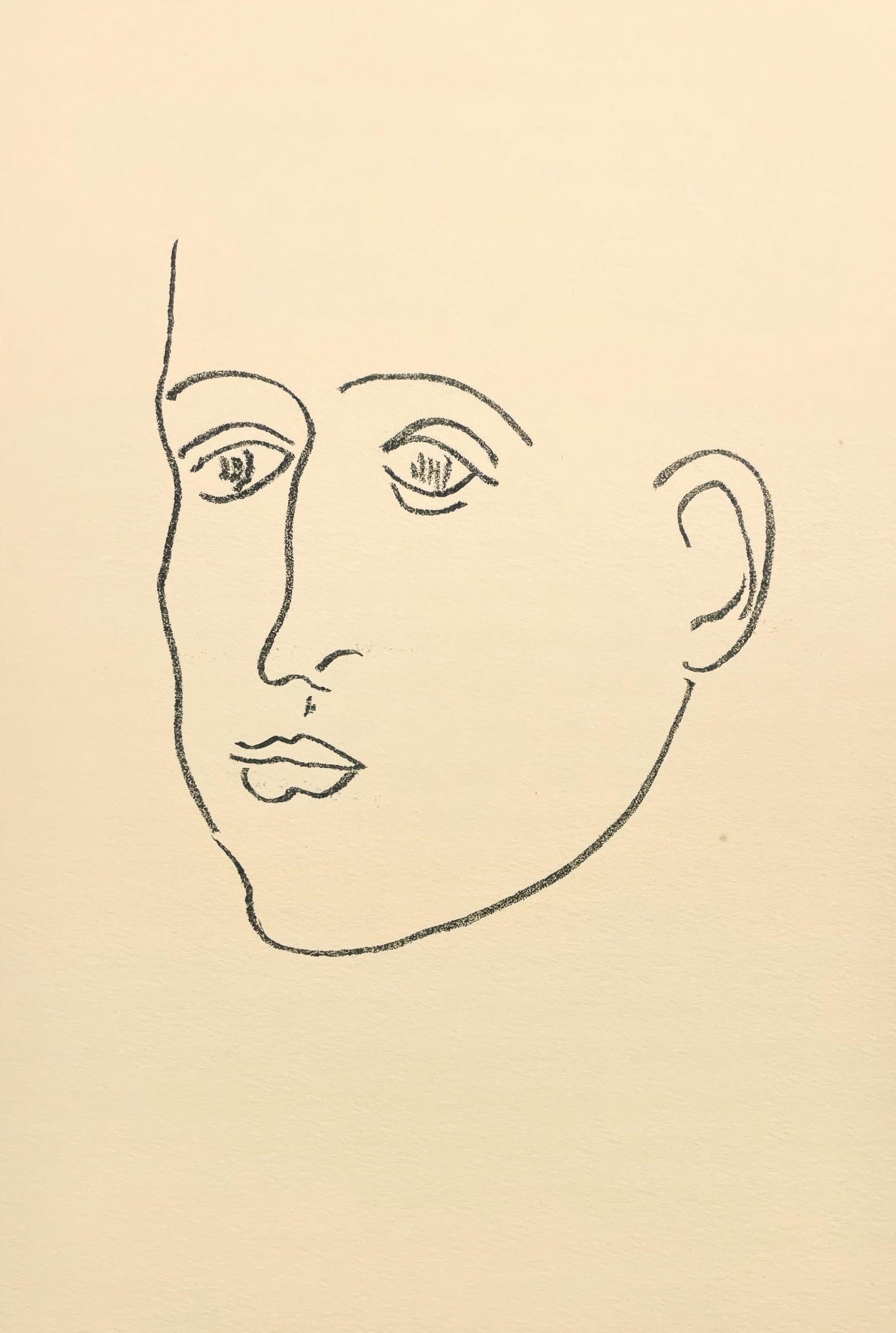 Apollinaire Lithograph 1952 from Henri Matisse Lithograph (1 of 8)