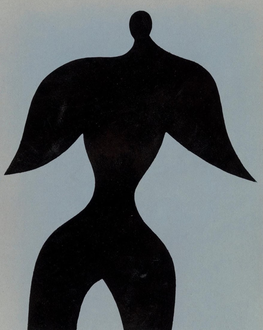 XXe sicle Personnages Hans Jean Arp Lithograph: XXe sicle Personnages Hans Jean Arp Lithograph Item Specifics: Paper Size: 12.5 x 9.75 inches. Excellent condition. Inscription: Unsigned and unnumbered, as issued. Notes: From the volume, XXe Sicle,