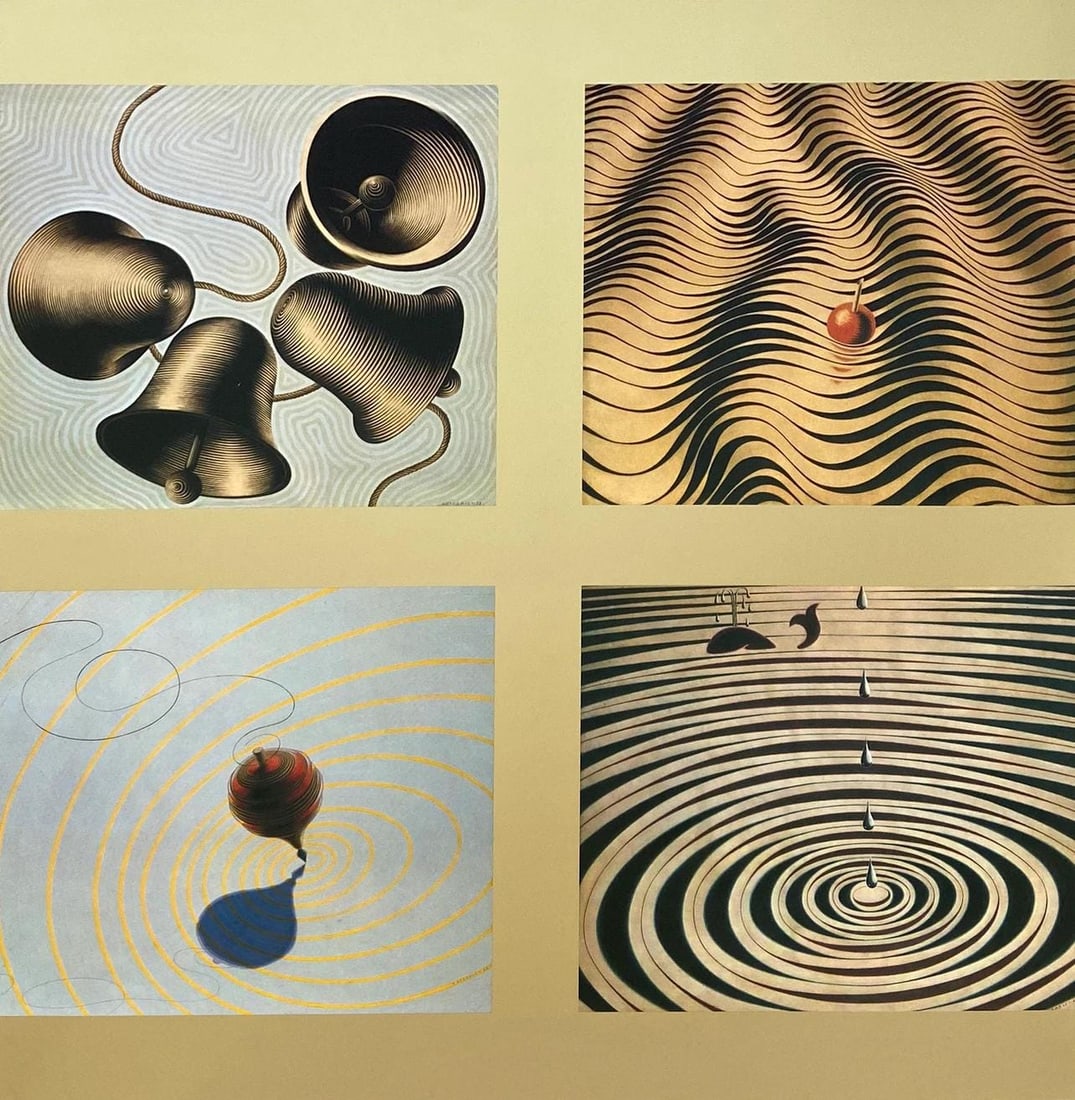 Victor Vasarely Composition Graphismes I Hliogravure: Victor Vasarely Composition Graphismes I Hliogravure Item Specifics: Paper Size: 10.63 x 10.63 inches. Excellent condition. Notes: From the folio, Graphismes I, 1977. Published and printed by ditions 