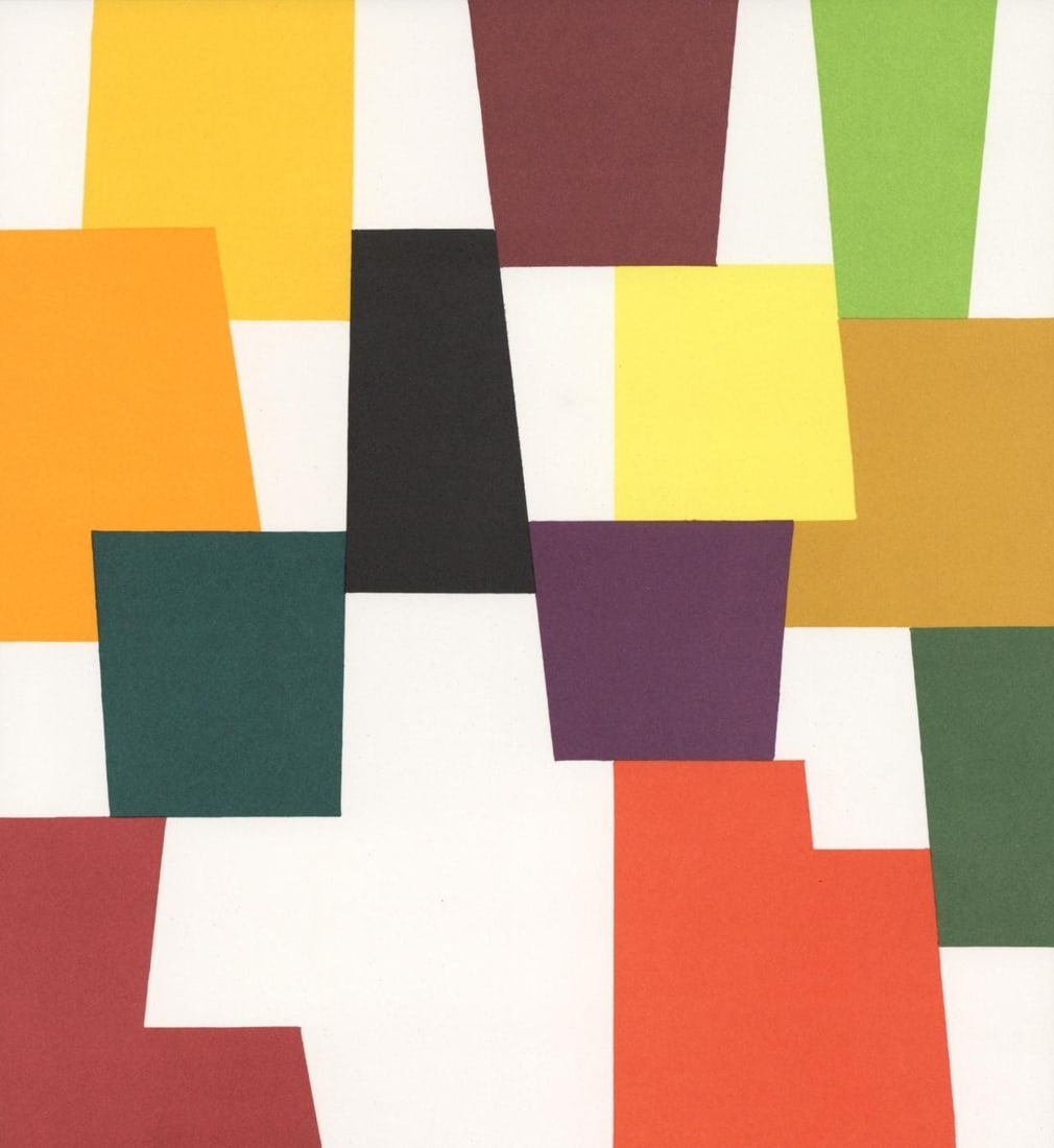 Agam XXe sicle Lithograph composition - 2