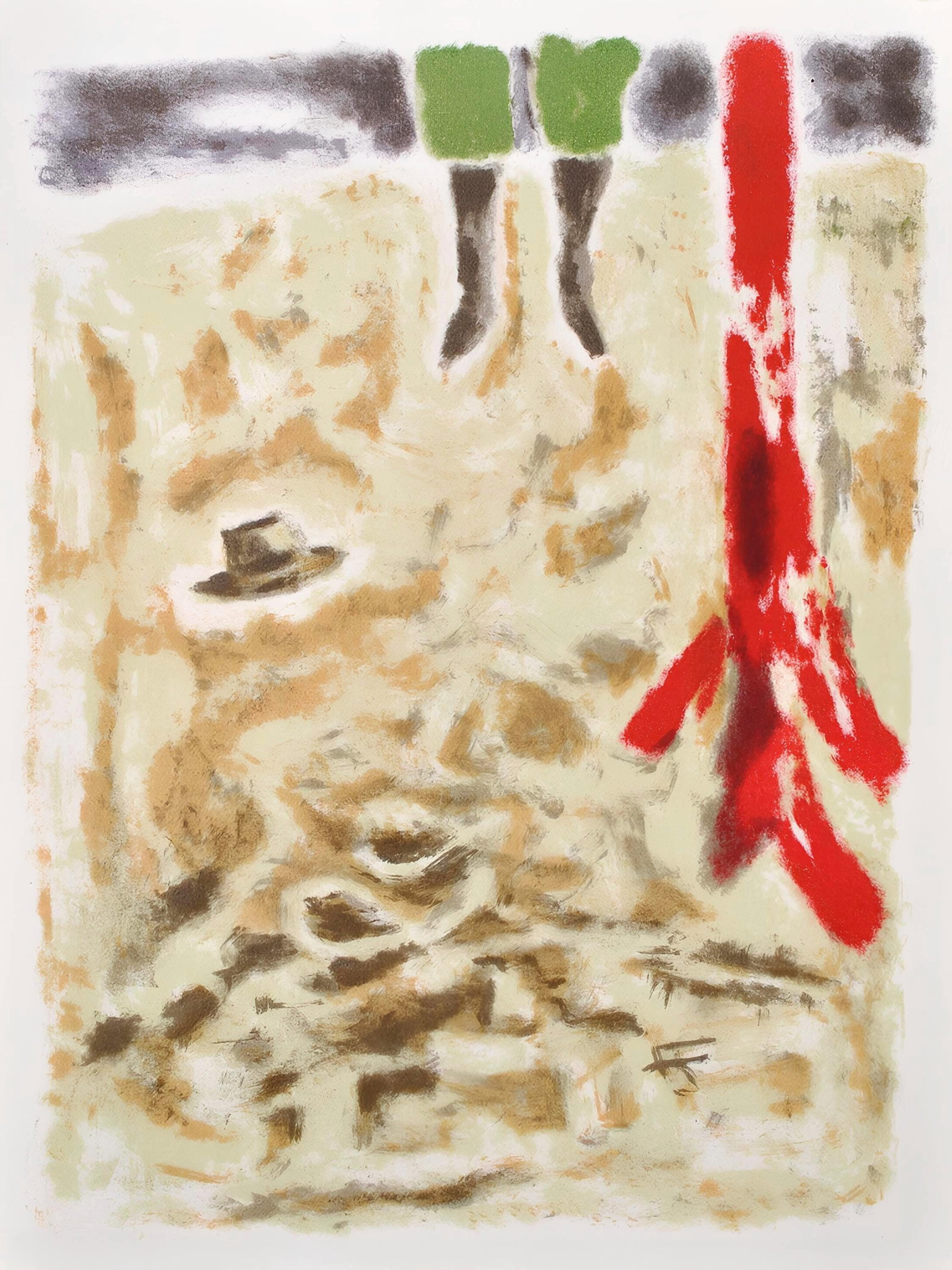 Jules Cavaills, Composition, uvres compltes d'Albert Camus, Lithograph (1 of 5)