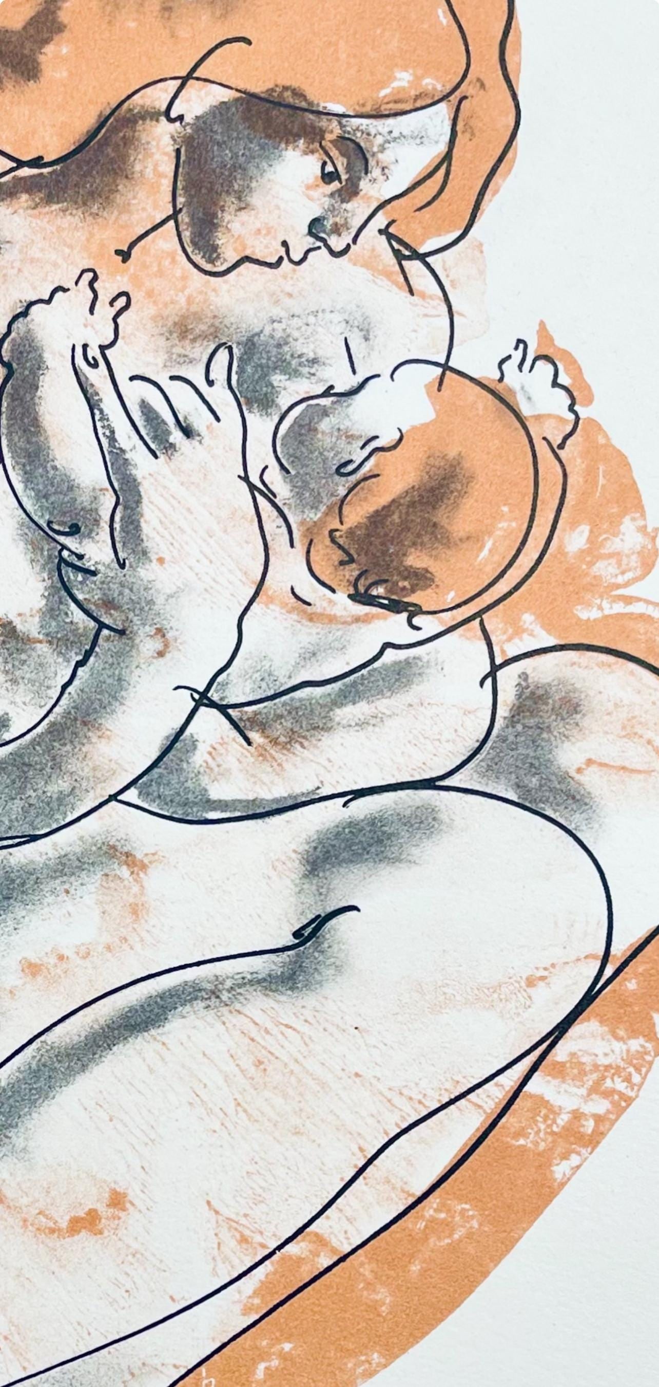 Hans Erni, Composition, Rflexions Simples Sur Le Corps, Lithograph - 5