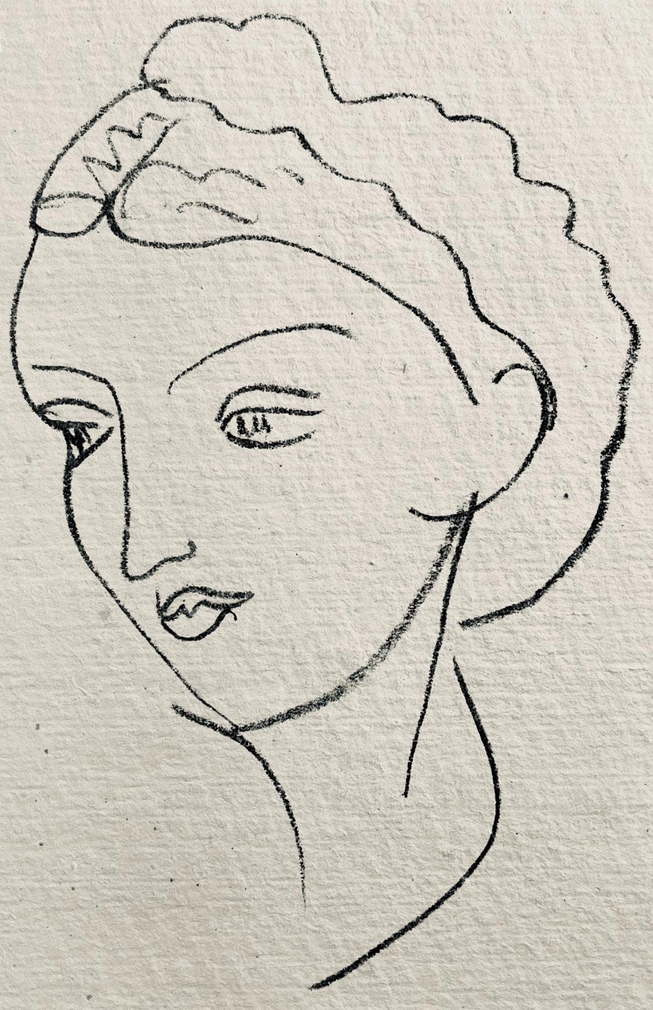 Henri Matisse, Lithographie I (Duthuit 20), Repli, Gravures de Henri Matisse, Lithograph: Henri Matisse, Lithographie I (Duthuit 20), Repli, Gravures de Henri Matisse, Lithograph Item Specifics: Paper Size: 10 x 6.375 inches. Excellent condition. Notes: From the volume, Repli, Gravures de