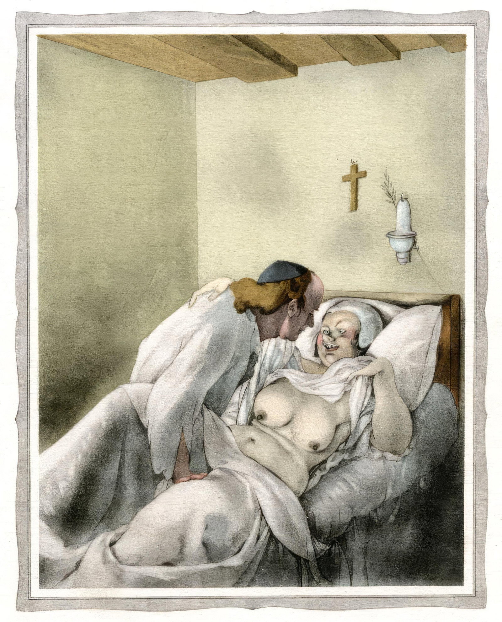 Umberto Brunelleschi, Untitled, from The Tales of Boccaccio, Lithograph and Pochoir, 1934: Umberto Brunelleschi, Untitled, from The Tales of Boccaccio, Lithograph and Pochoir, 1934 Item Specifics: This exquisite lithograph and pochoir by Umberto Brunelleschi (18791949), titled Sans titre