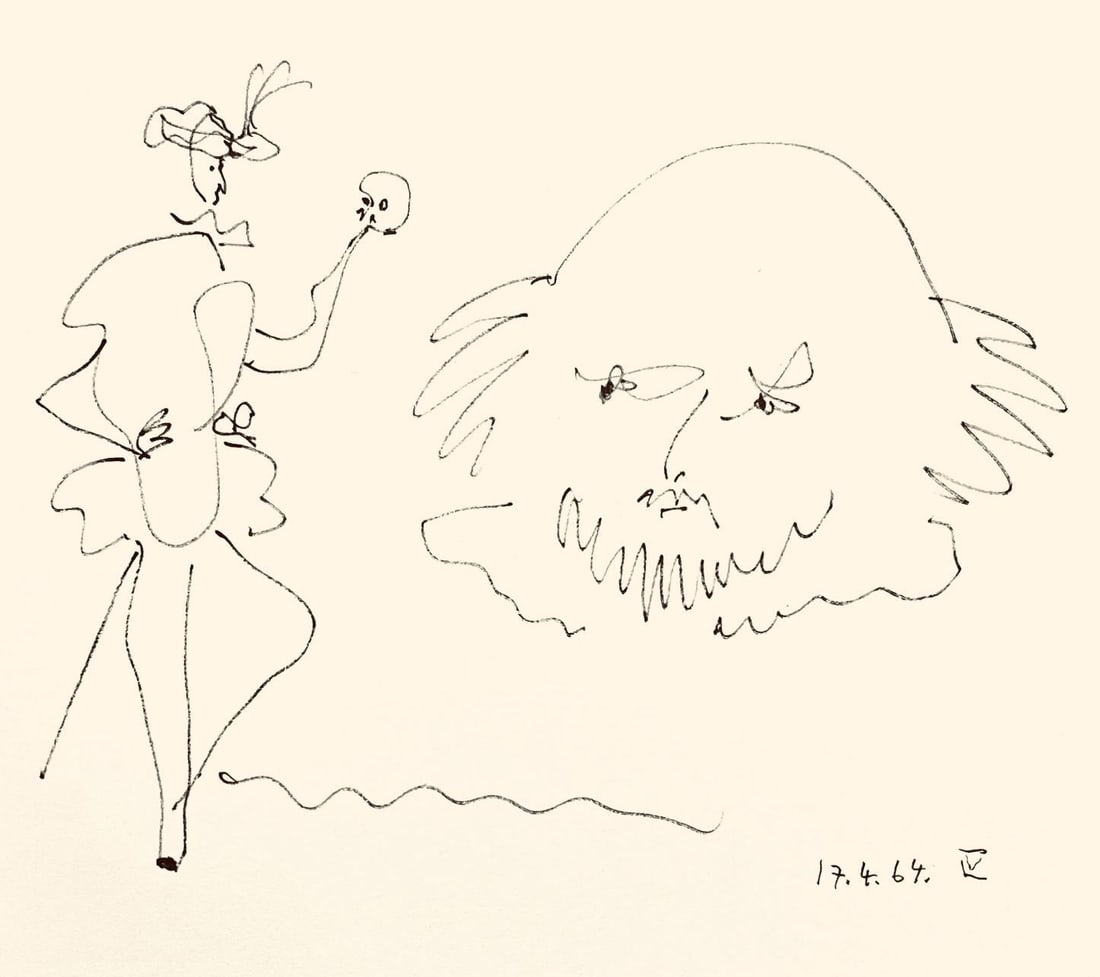 Pablo Picasso, Shakespeare IV (Bloch 1197), Picasso-Aragon Shakespeare, Lithograph: Pablo Picasso, Shakespeare IV (Bloch 1197), Picasso-Aragon Shakespeare, Lithograph Item Specifics: Paper Size: 19 x 13 inches. Excellent condition. Inscription: Unsigned and unnumbered, as issued.
