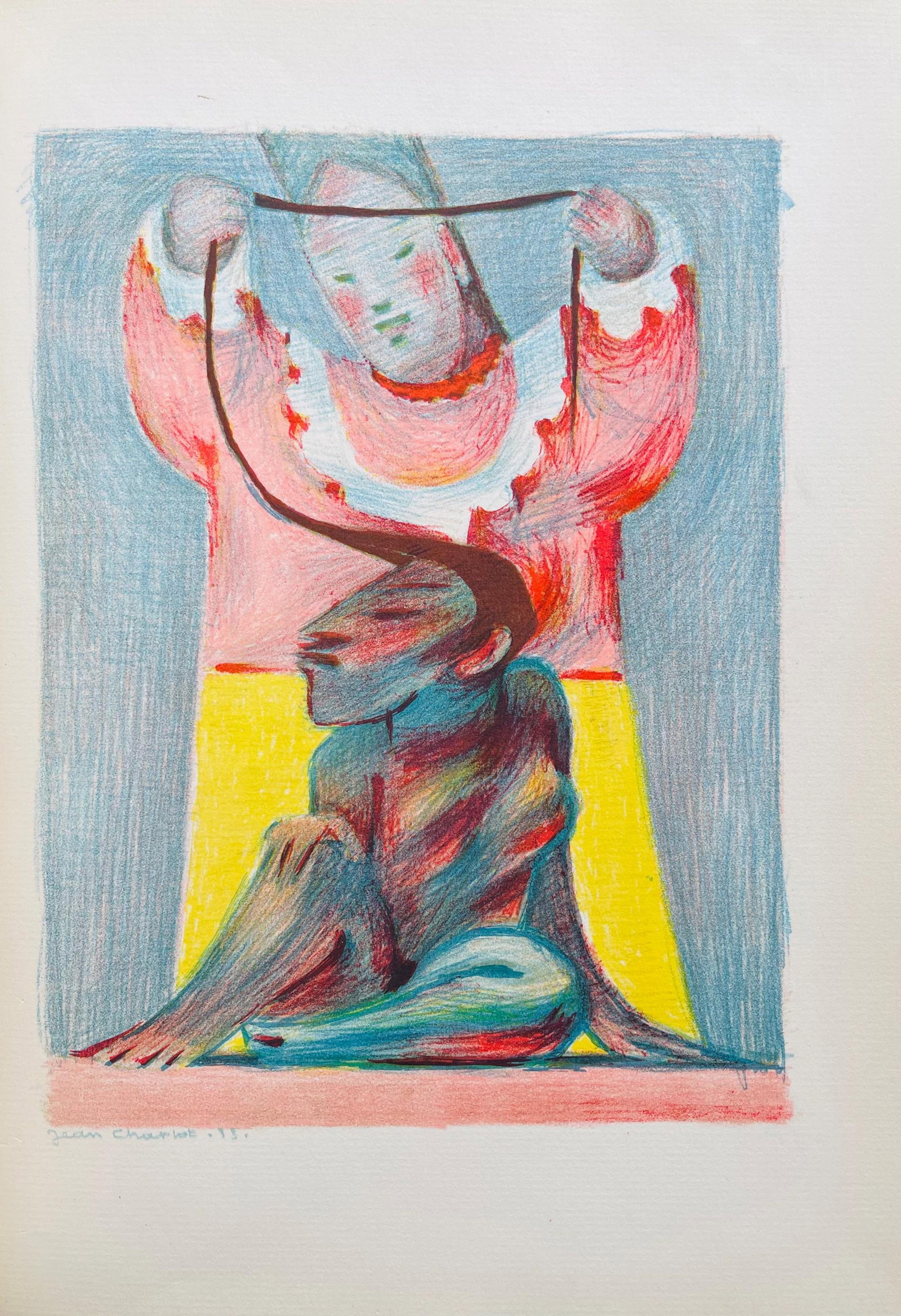 Charlot Composition Lithograph - 5