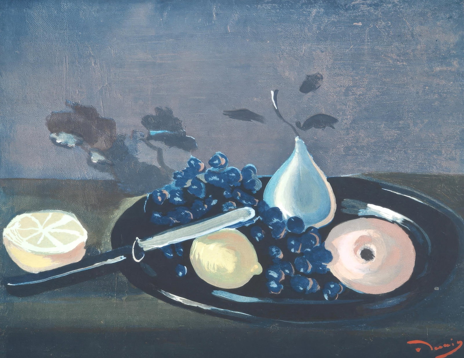 Andr Derain, Nature morte avec des citrons, Andr Derain, 1880-1954, Lithograph and Pochoir, 1961 (1 of 7)