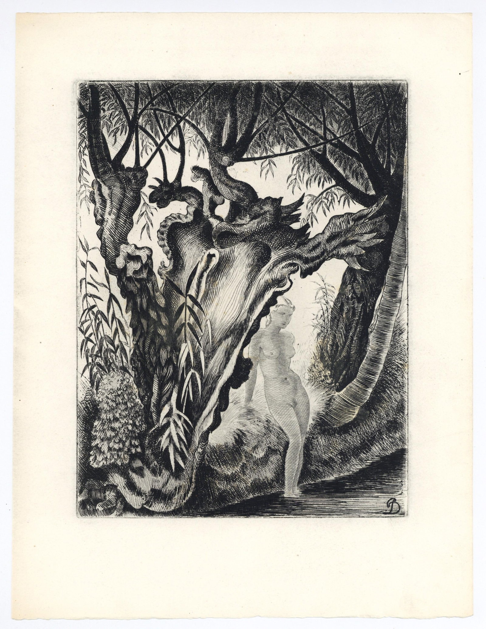 Pierre Dubreuil, Composition, Alternance, Etching - 4