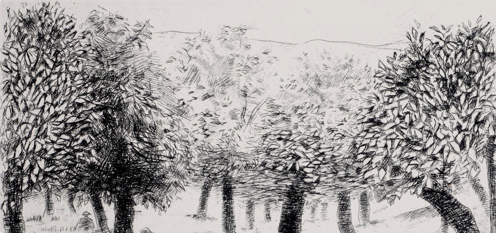 Robert Lotiron, Composition, Alternance, Etching - 2
