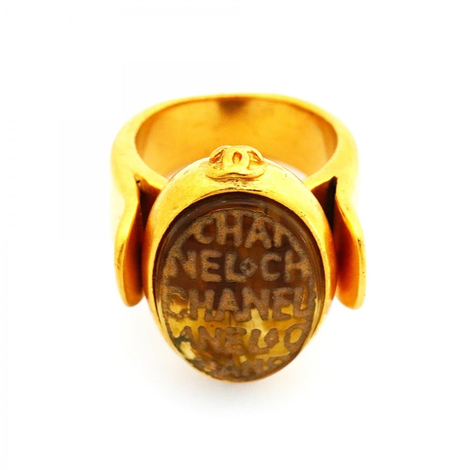 Chanel Band Ring Gold Plating - 3