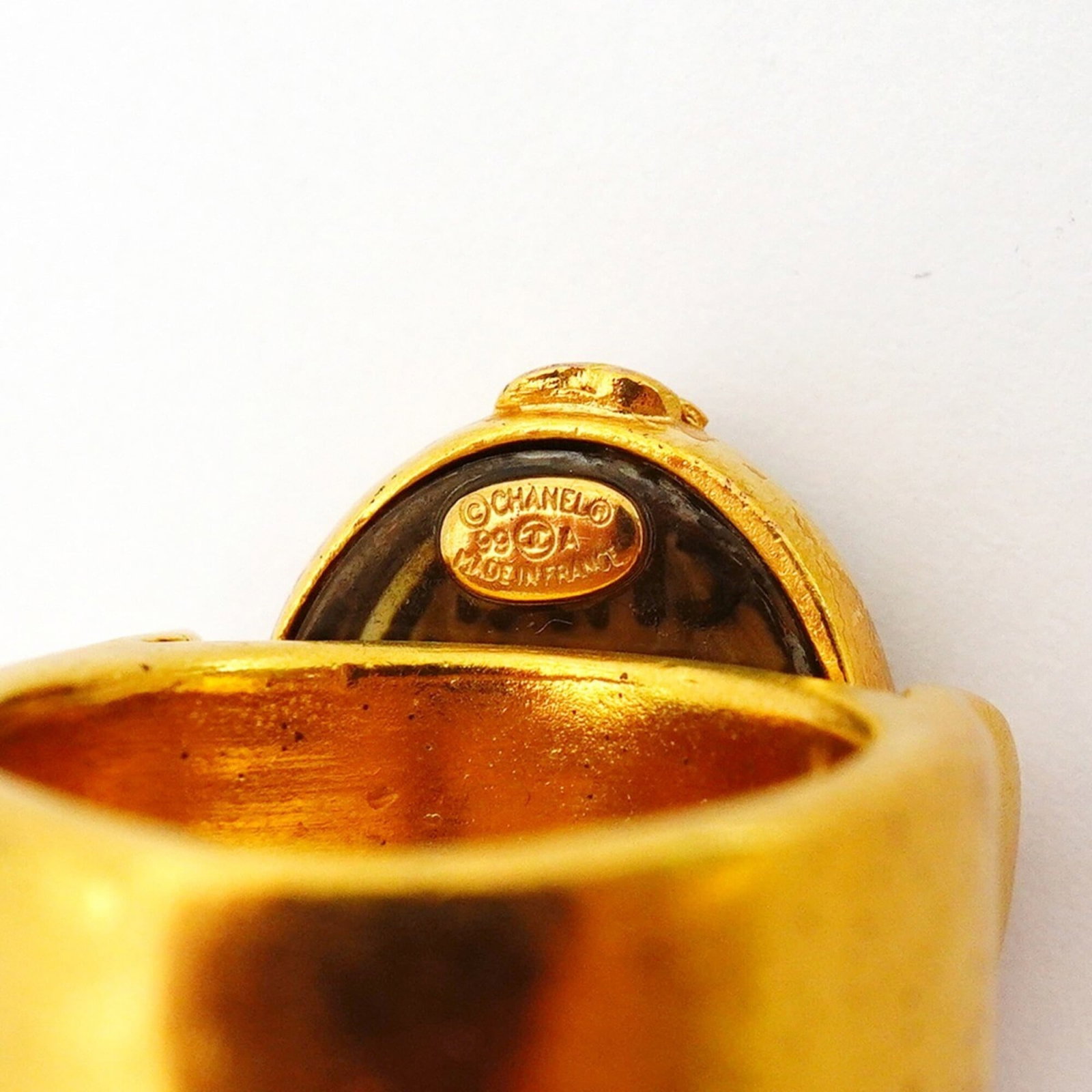 Chanel Band Ring Gold Plating - 4