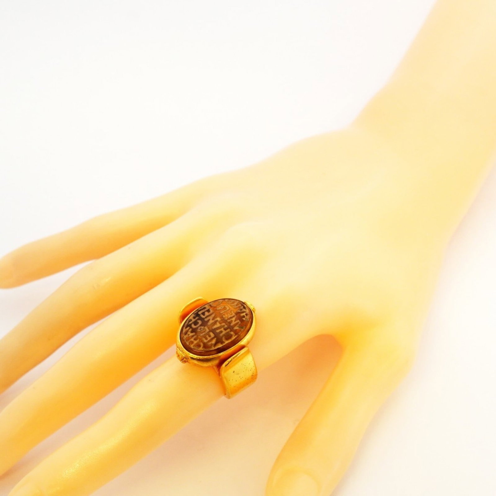 Chanel Band Ring Gold Plating - 6