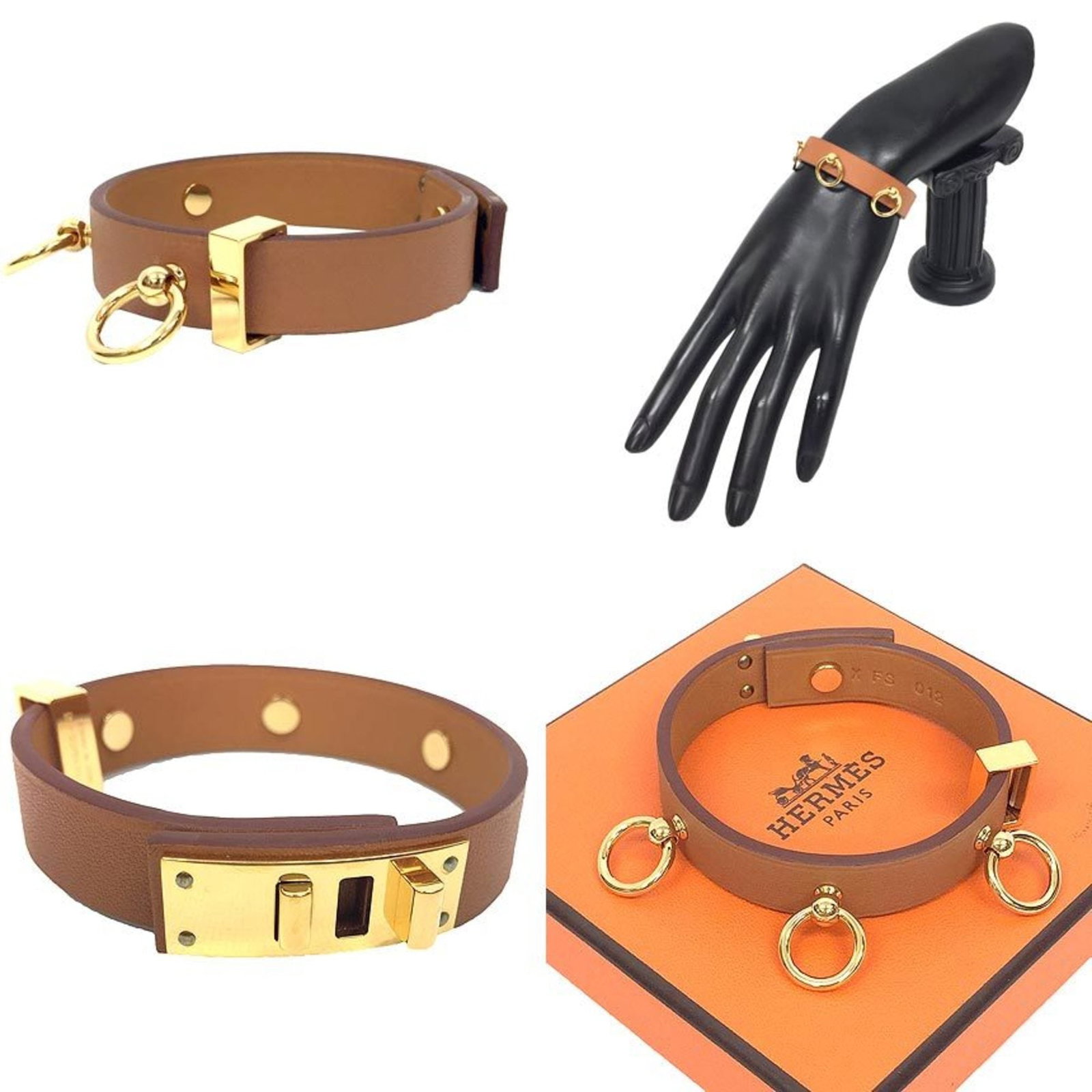 Hermes Leather Charm Bracelet - 2