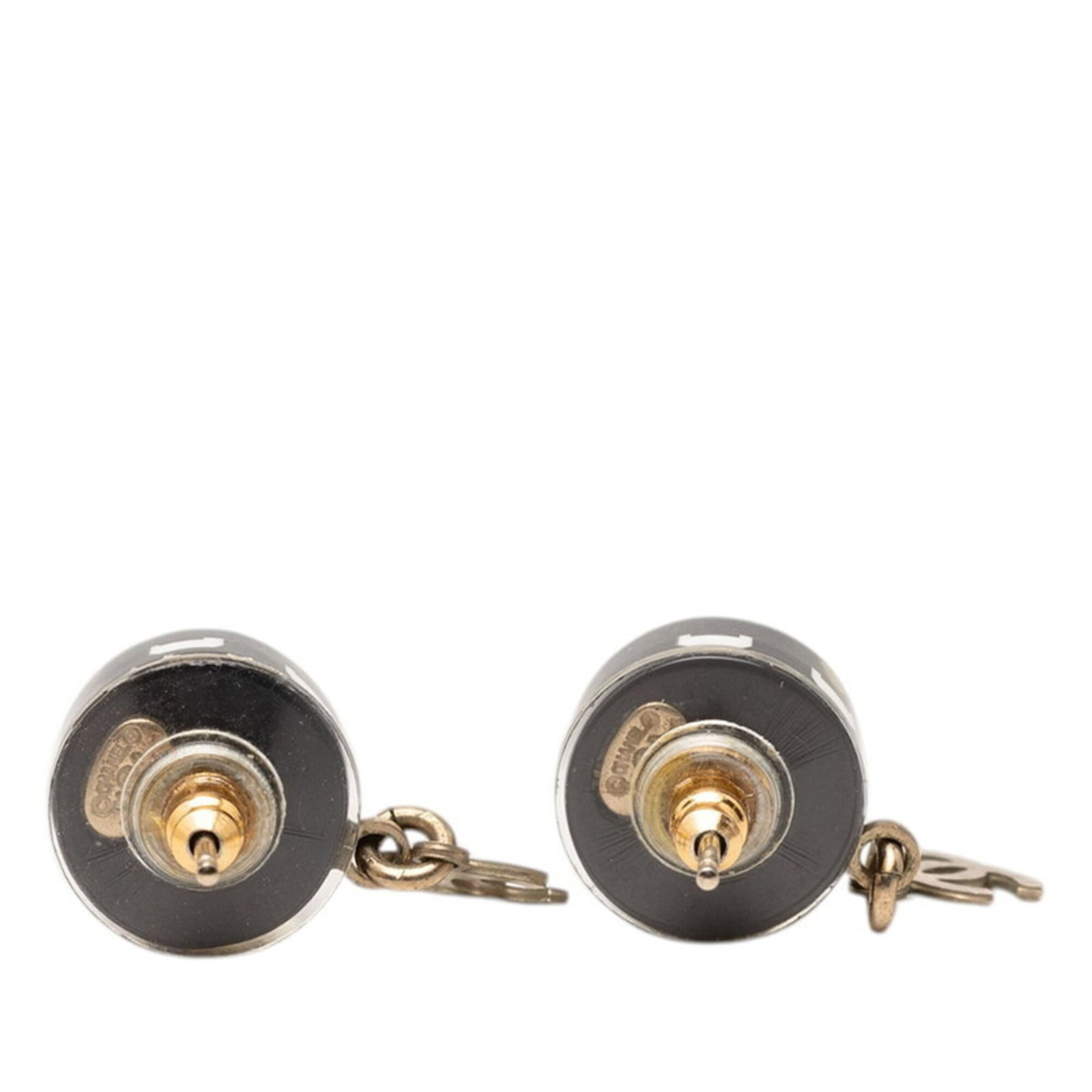 Stud earrings plastic by Chanel - 2