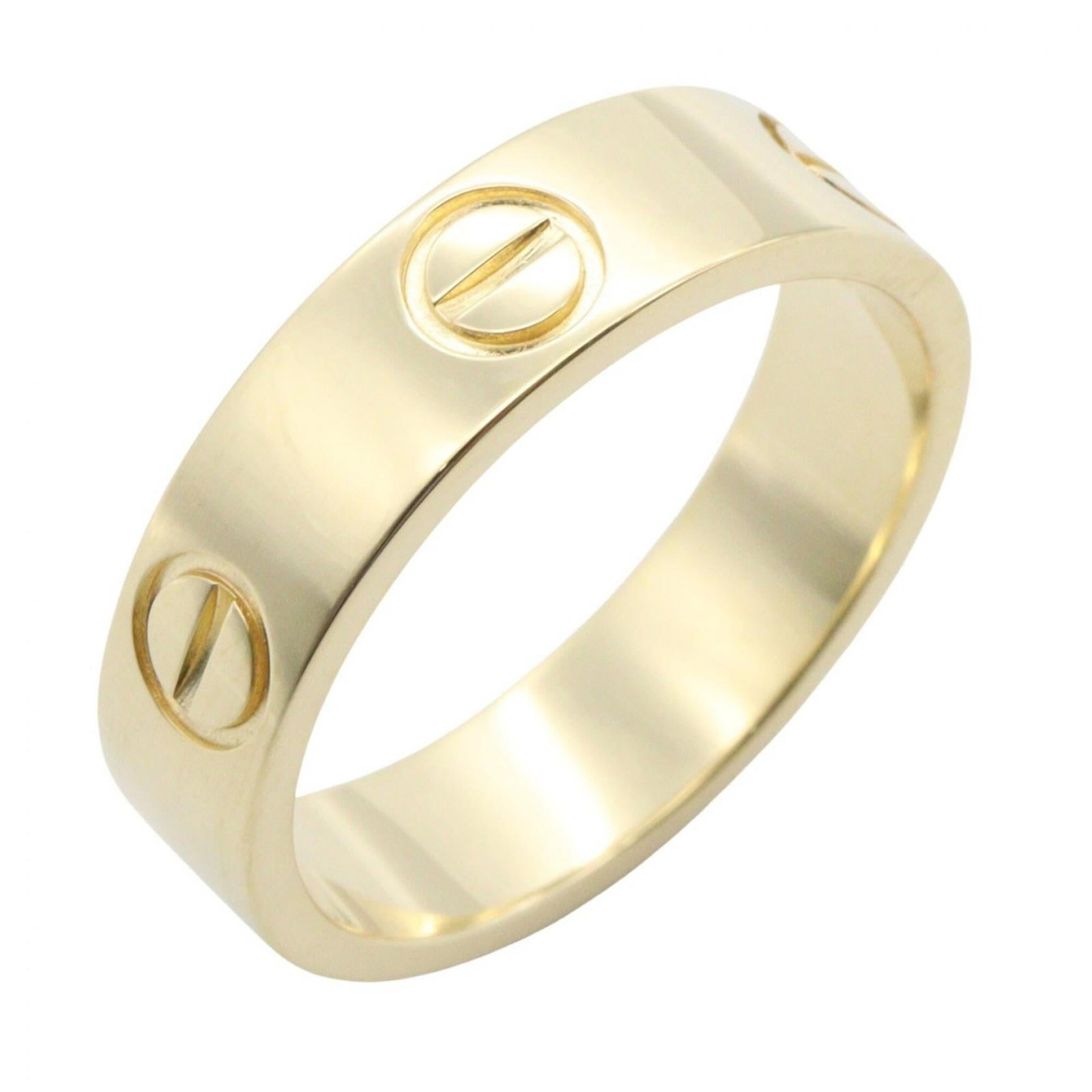 Yellow Gold Cartier Band Ring 18K: Yellow Gold Cartier Band Ring 18K Yellow gold Cartier Band Ring 18K - A timeless piece from the renowned luxury brand, featuring 18K yellow gold construction and a classic band design. This elegant