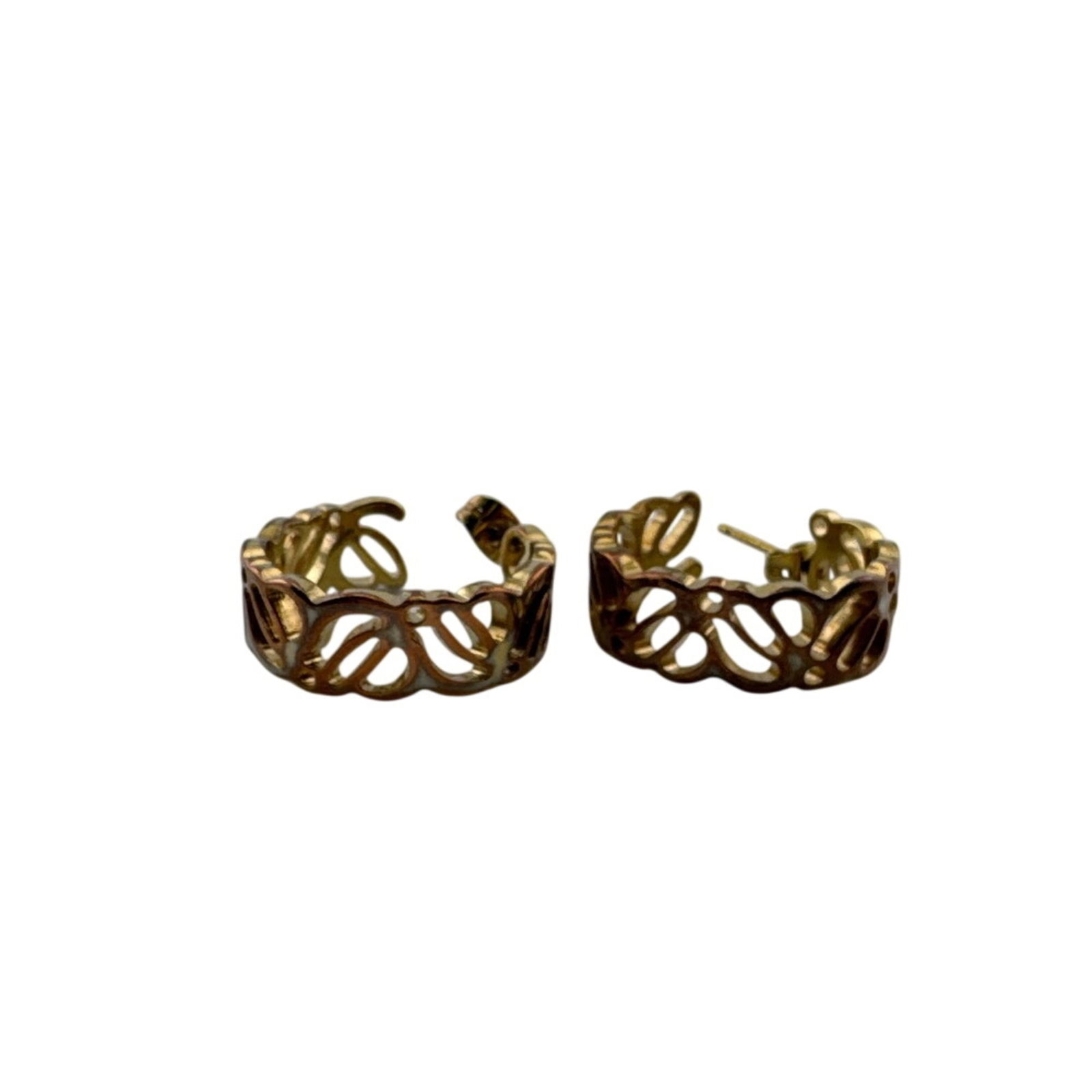 Stud earrings gold plating Loewe - 2