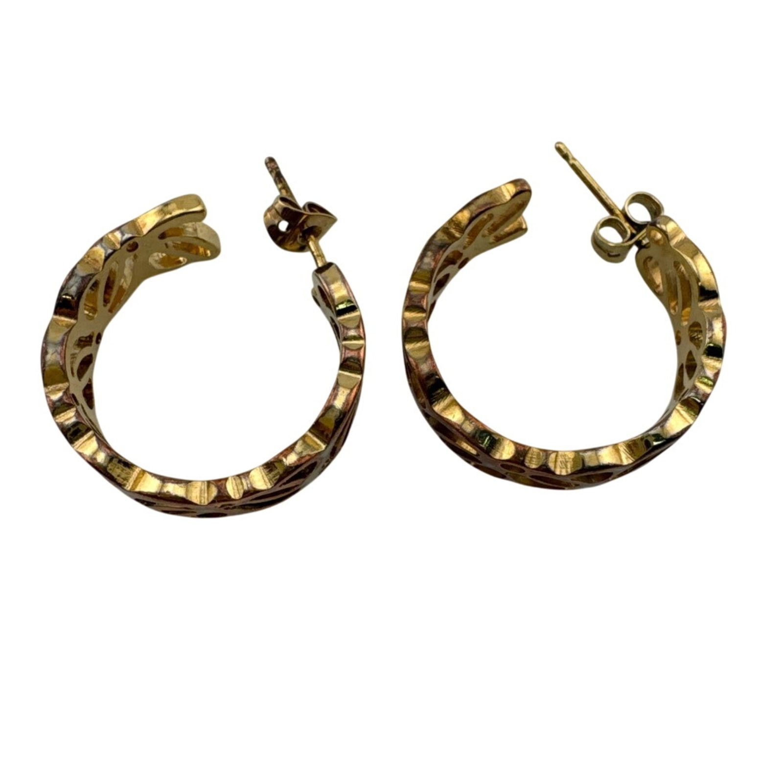 Stud earrings gold plating Loewe - 3