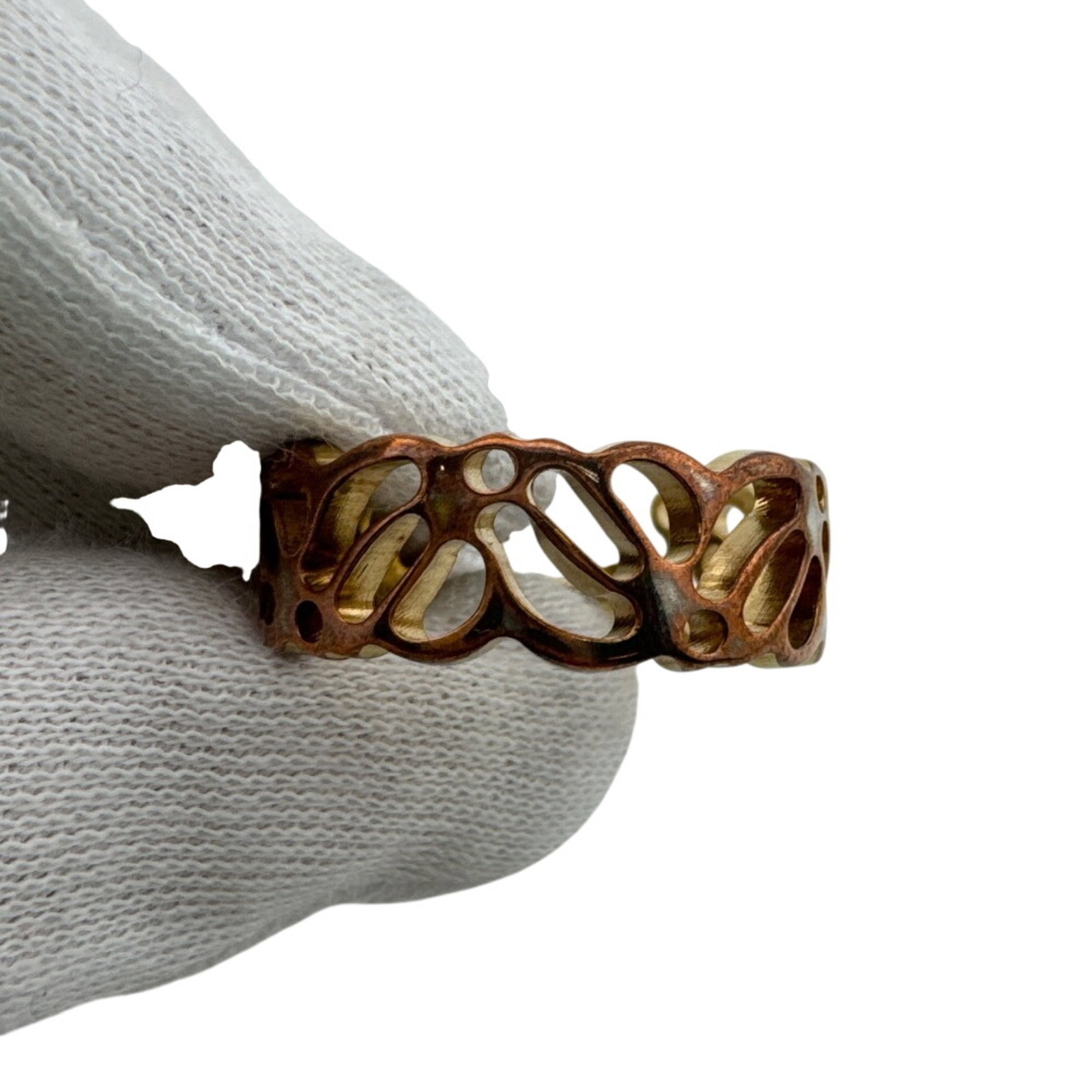 Stud earrings gold plating Loewe - 4