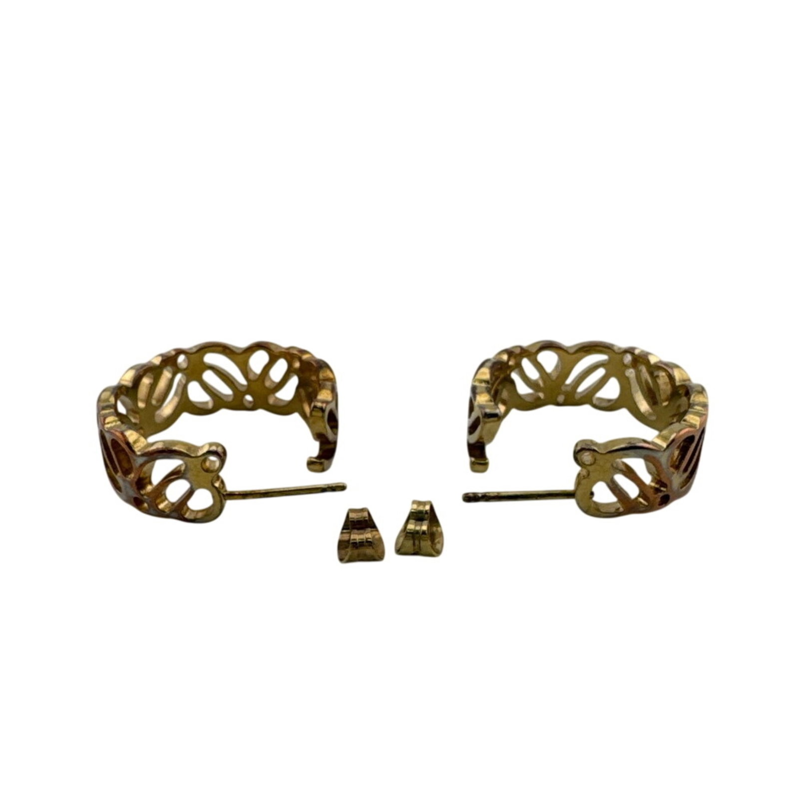 Stud earrings gold plating Loewe - 5