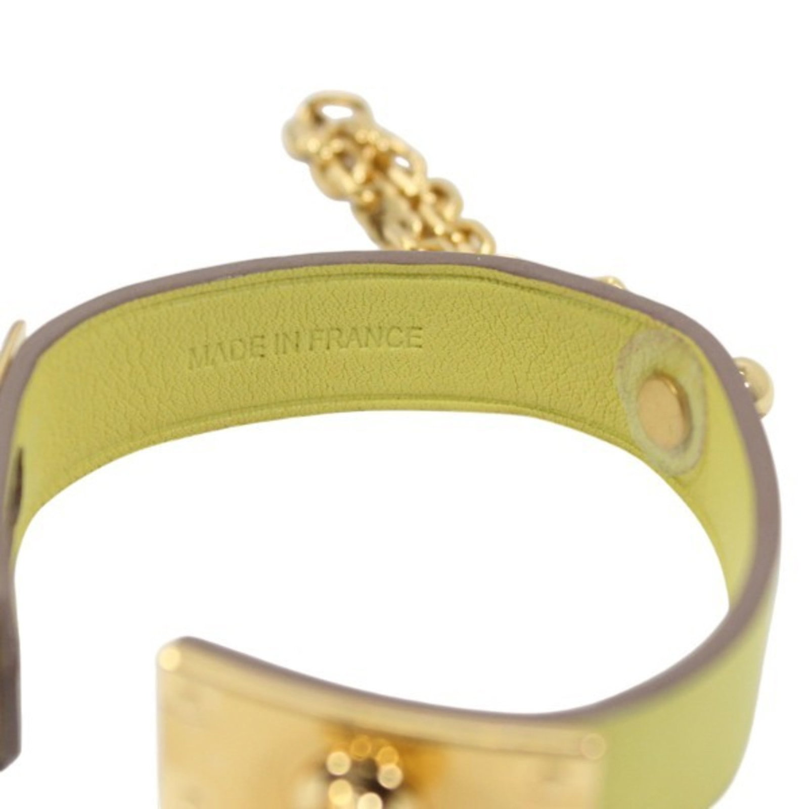 Swift leather handbag charm - 8