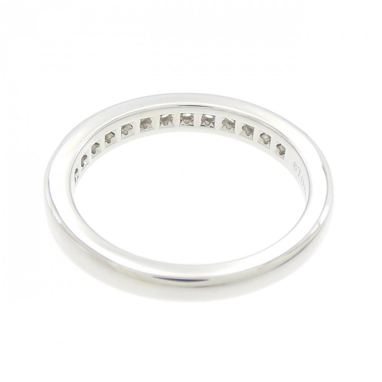 Platinum Ring Band Tiffany - 3