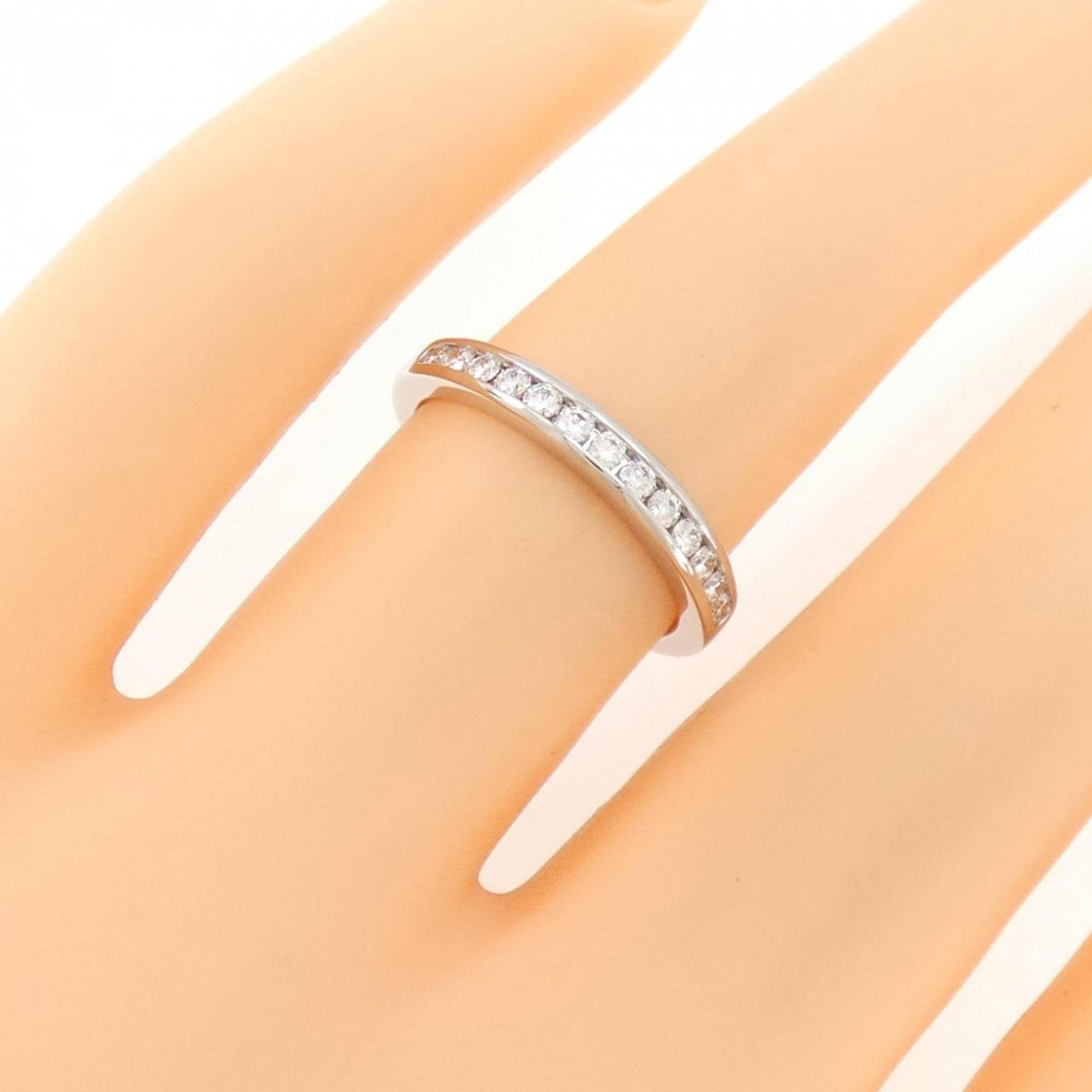 Platinum Ring Band Tiffany - 5