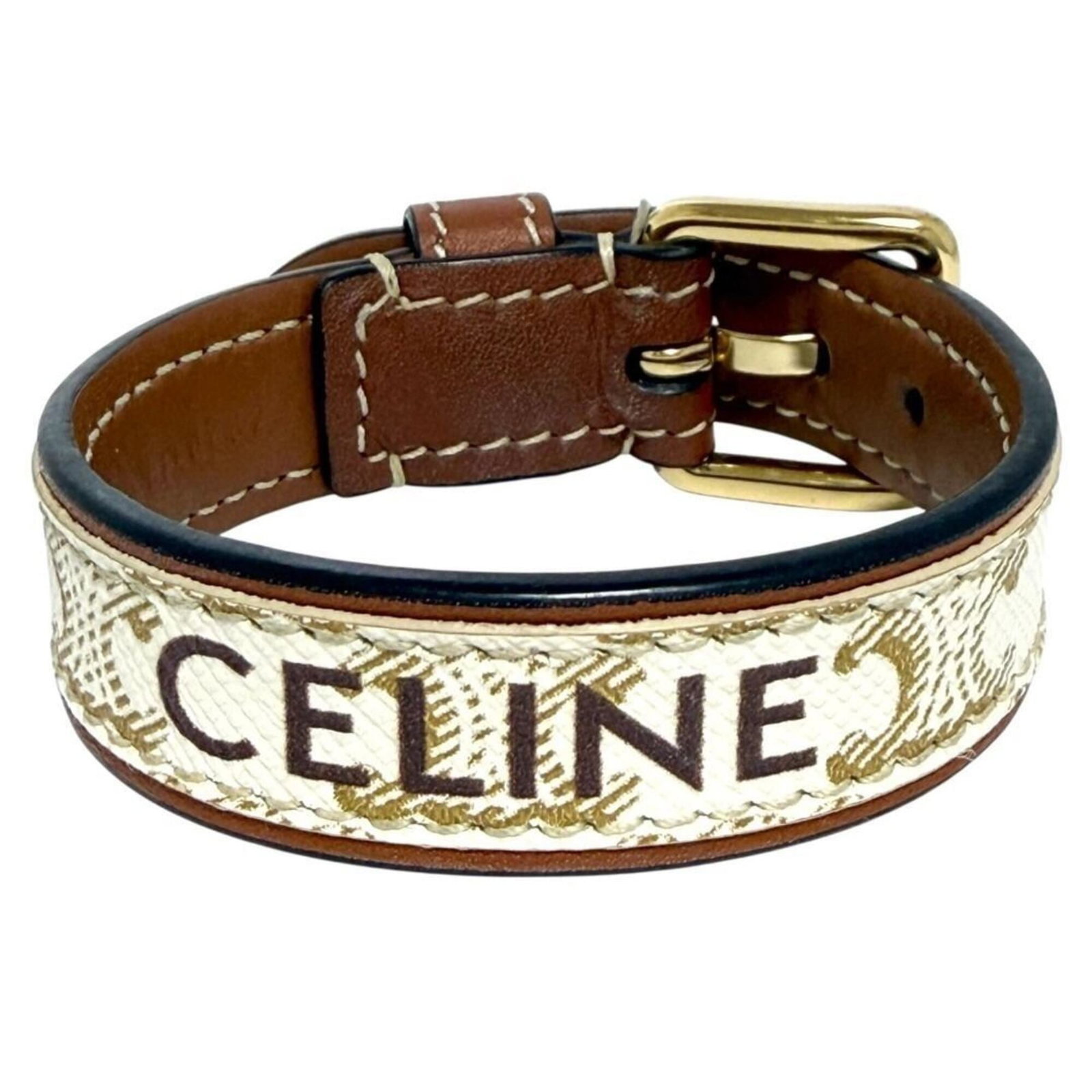 Celine Leather Charm: Celine Leather Charm The Celine Leather Charm boasts sleek, Italian-made leather in a versatile length range. This charm bracelet features high-quality leather construction and a classic design that