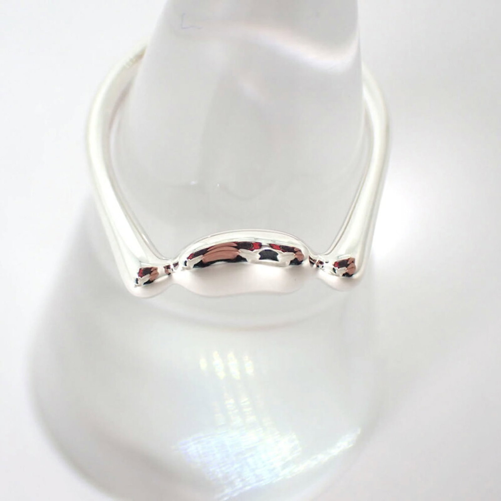Sterling Silver Tiffany Band Ring 925 - 7