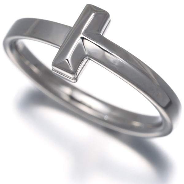 Tiffany&Co. Ring Tiffany T1 Us5.75-6 18K 750 White Gold: Tiffany&Co. Ring Tiffany T1 Us5.75-6 18K 750 White Gold 18k White Gold Tiffany & Co. Ring Available for Purchase - A stunning piece from the iconic Tiffany T1 collection, featuring a sleek design