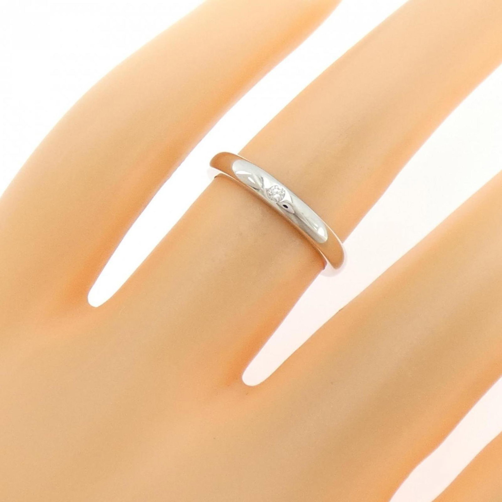 Tiffany platinum ring band - 4