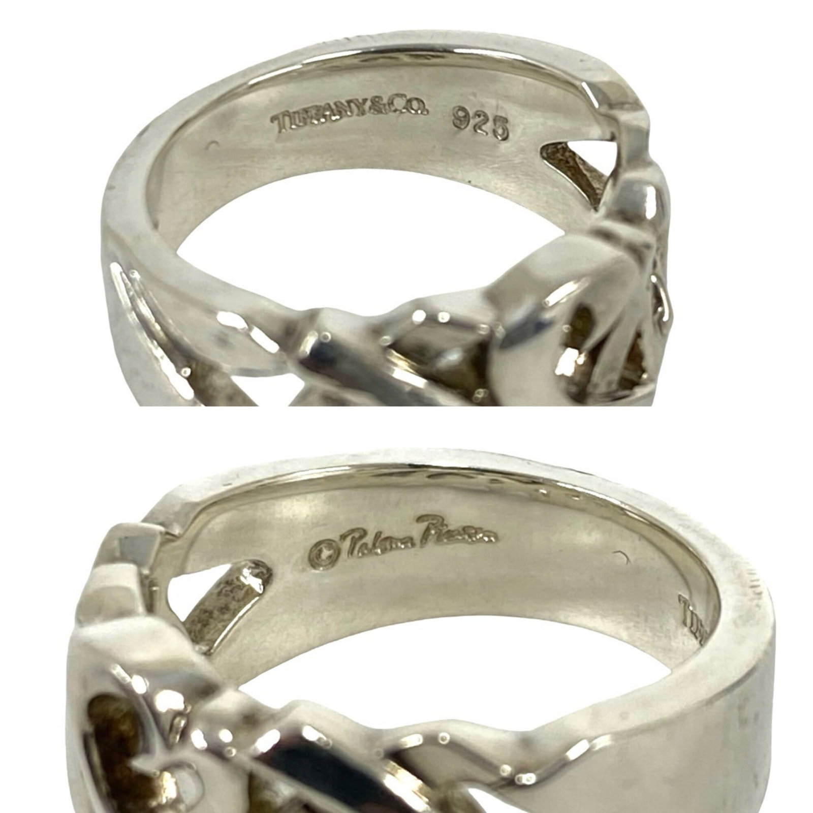 Silver 925 Tiffany Band Ring - 3