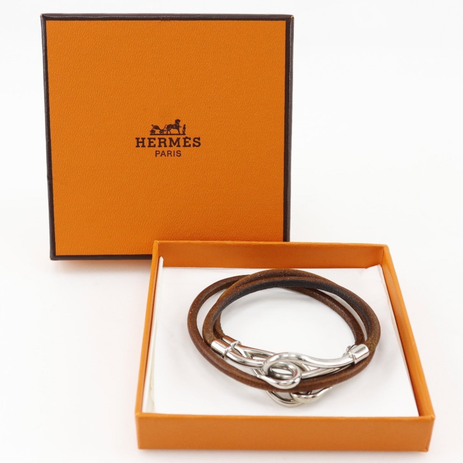Hermes Leather Charm Bracelet - 9