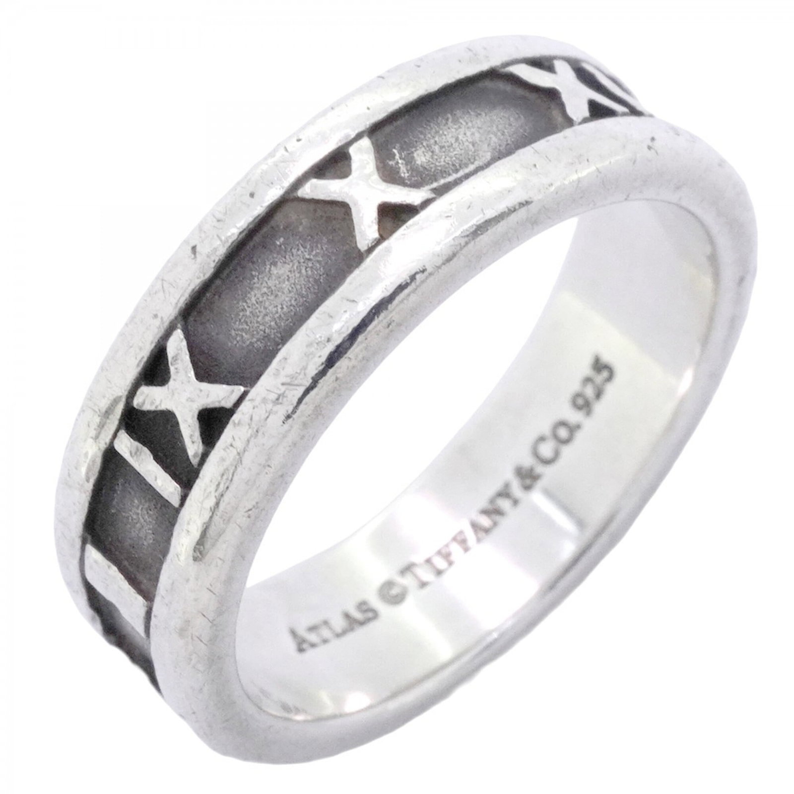Silver 925 Tiffany Band Ring: Silver 925 Tiffany Band Ring Silver 925 Tiffany Band Ring, available in US size 8 and Japanese size 16, features the iconic brand's signature style. Made from high-quality silver 925 material, this