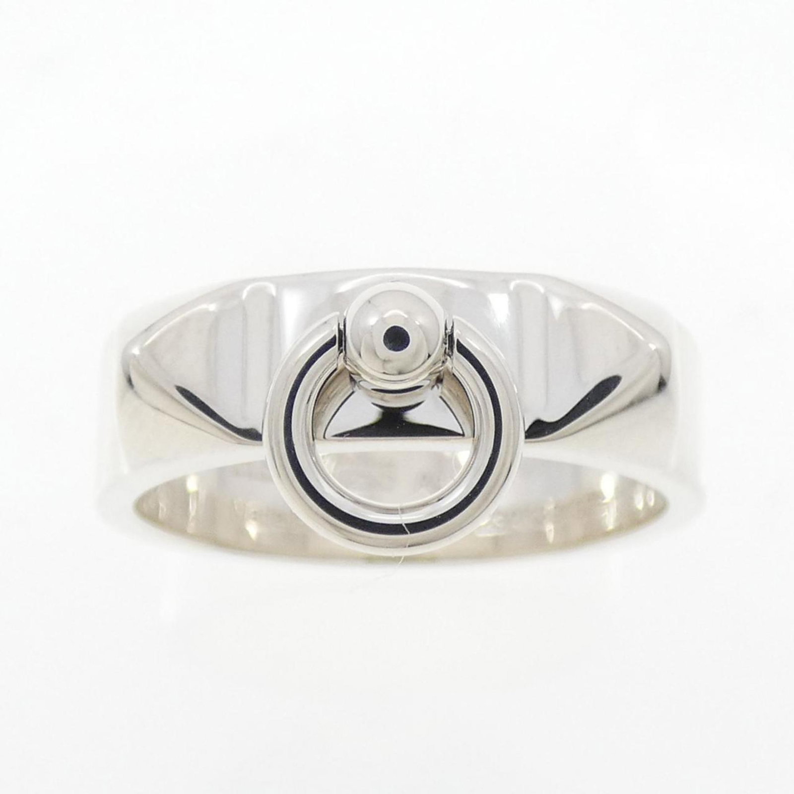 Silver Ring Band Hermes 925 - 2