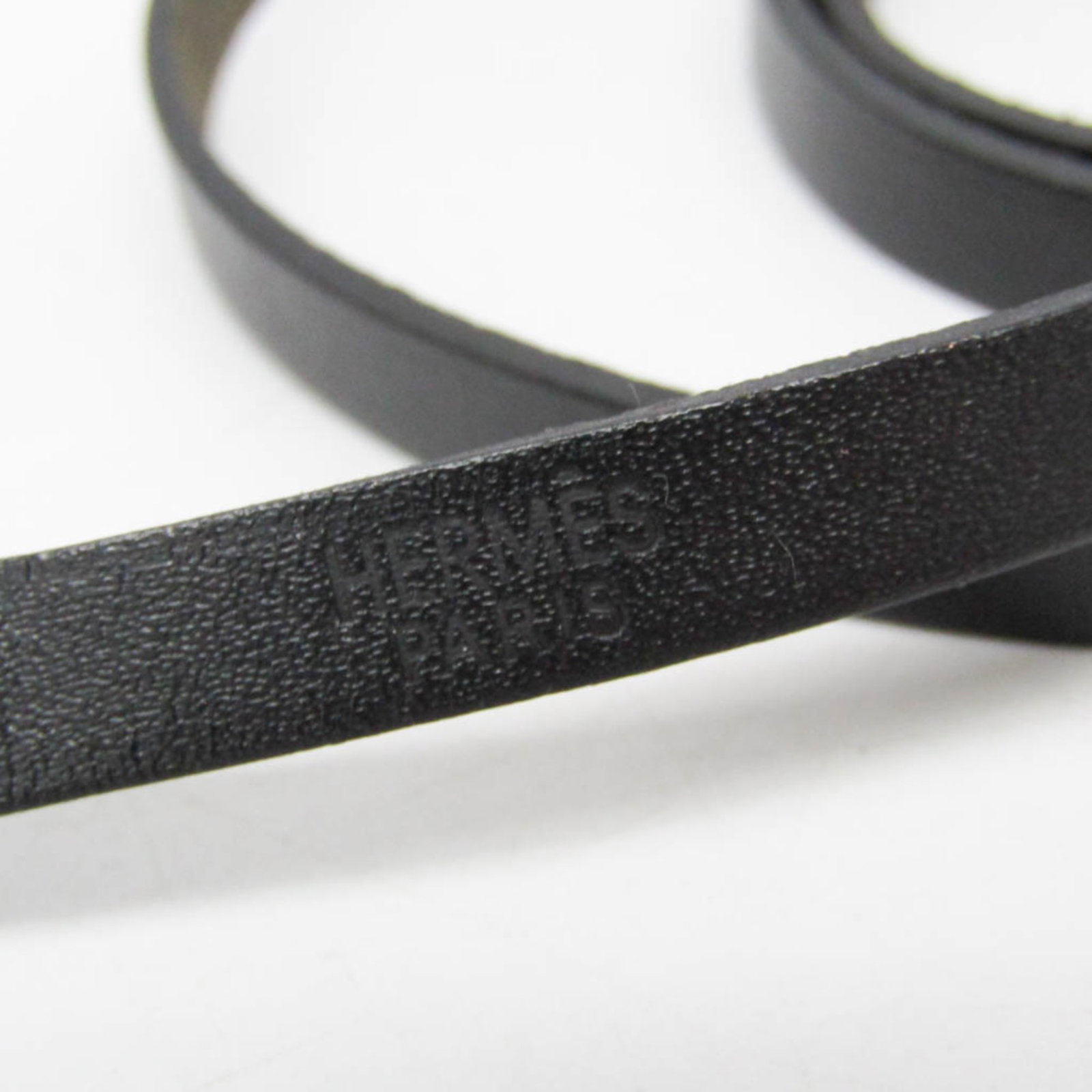Leather metal bangle hermes - 11