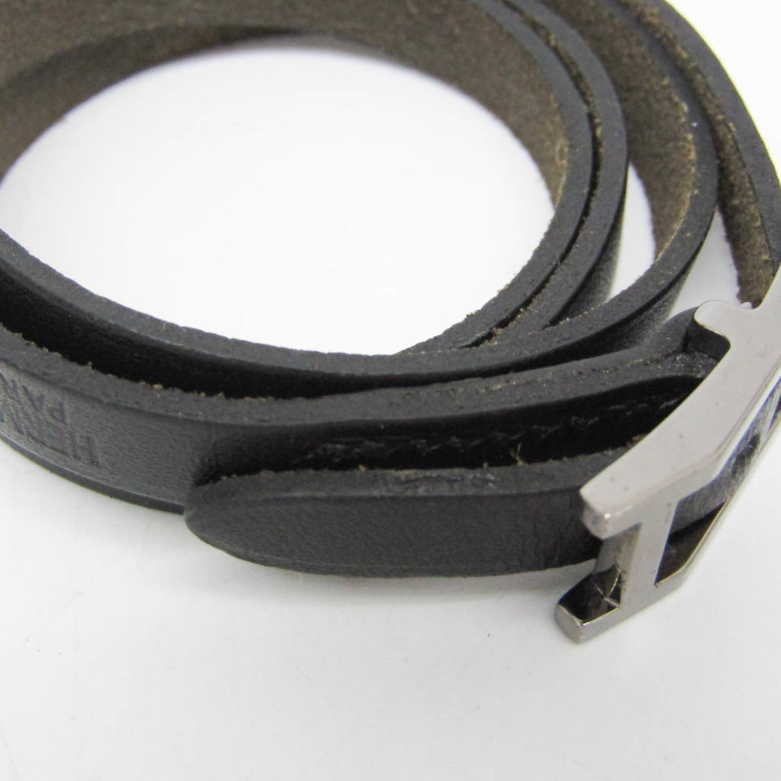 Leather metal bangle hermes - 7