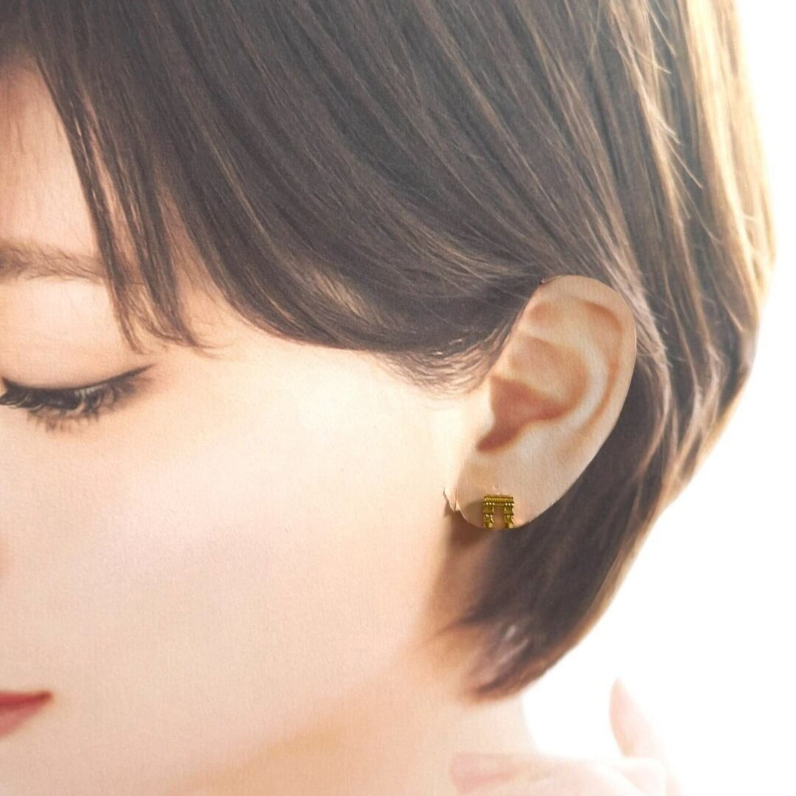 Celine Metal Stud Earrings - 10