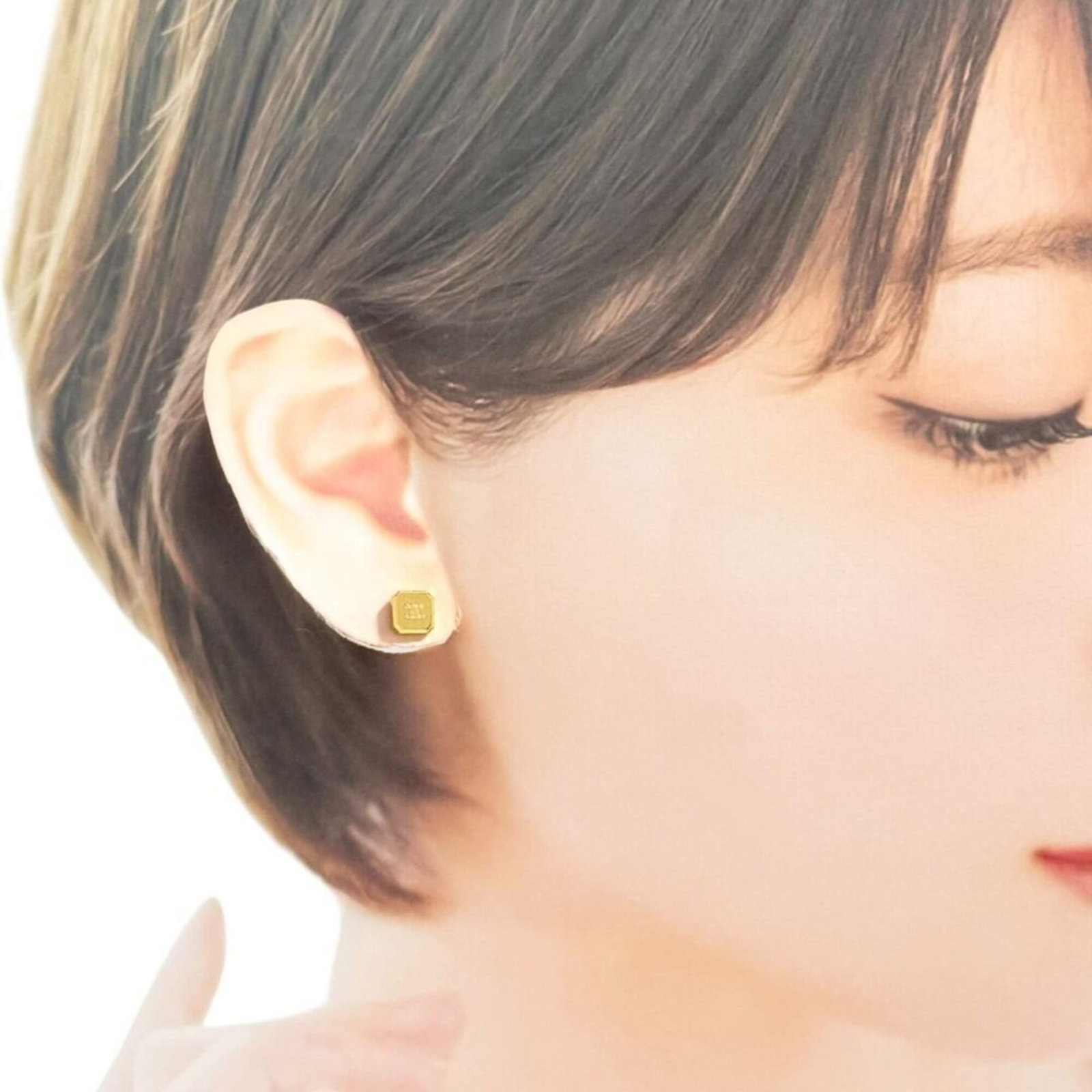 Celine Metal Stud Earrings - 9