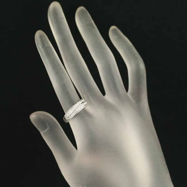 Diamond 0.35Ct Ring 900 Platinum - 6