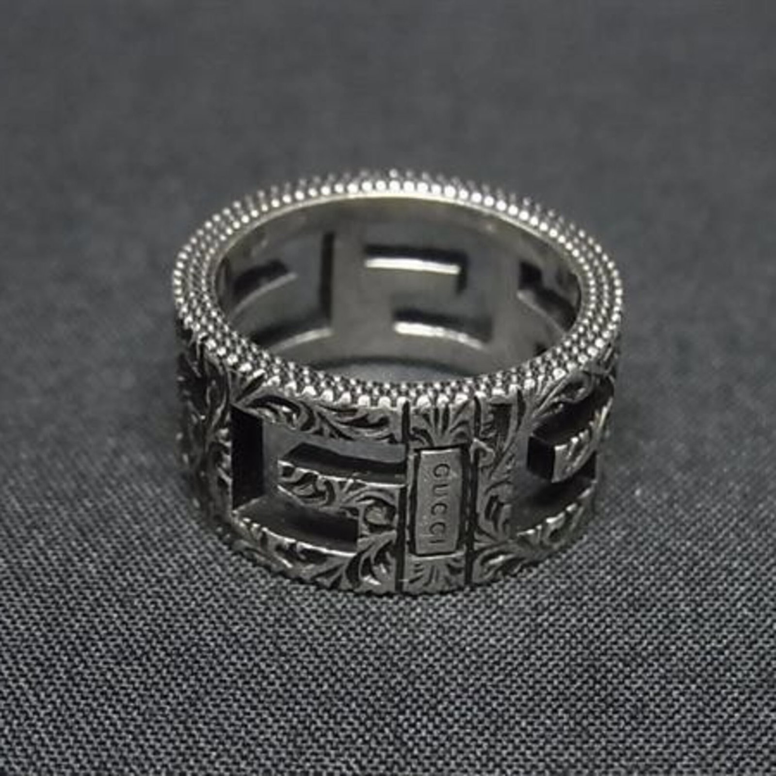 Gucci Band Ring Silver 925 - 2