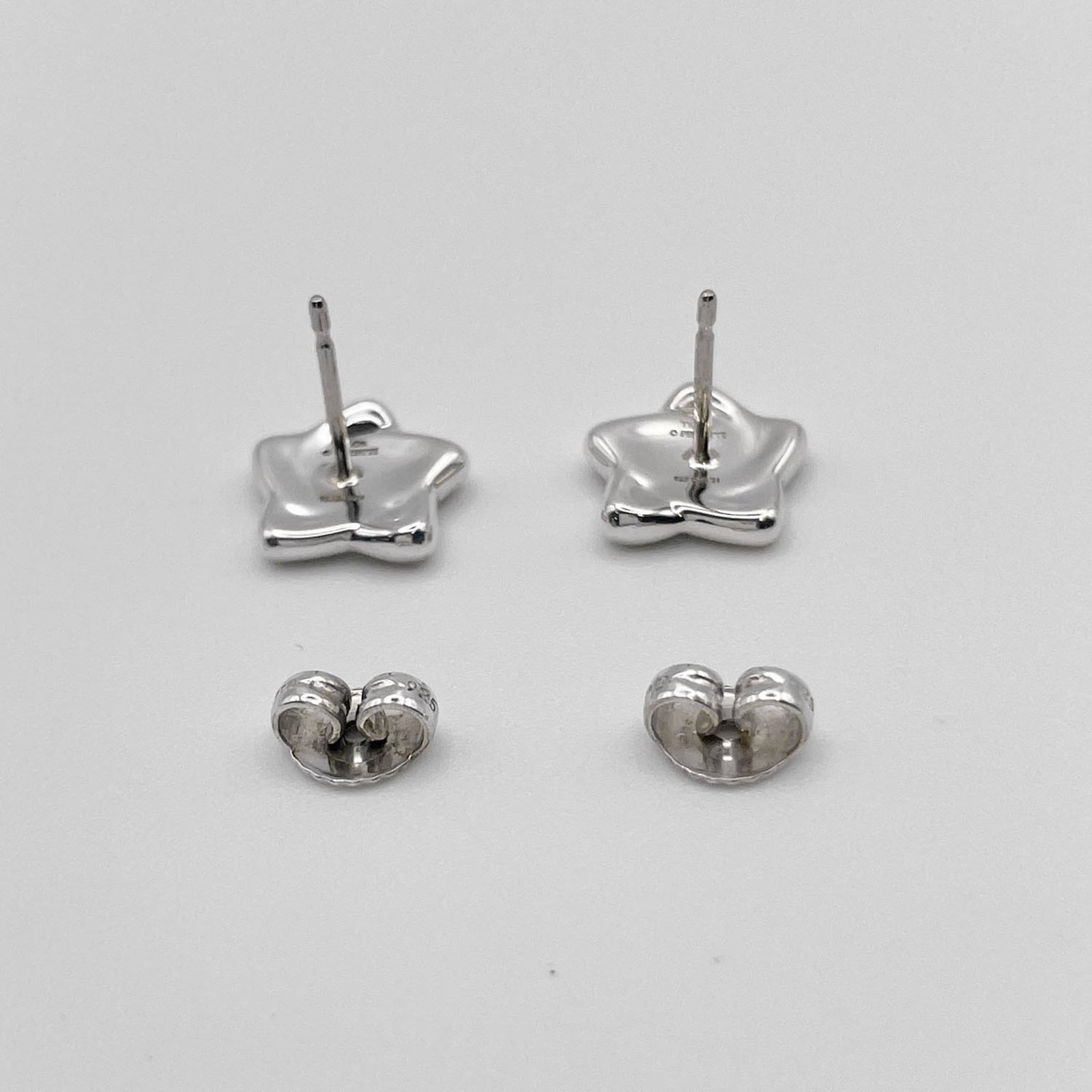 Tiffany Stud Earrings Silver 925 - 5