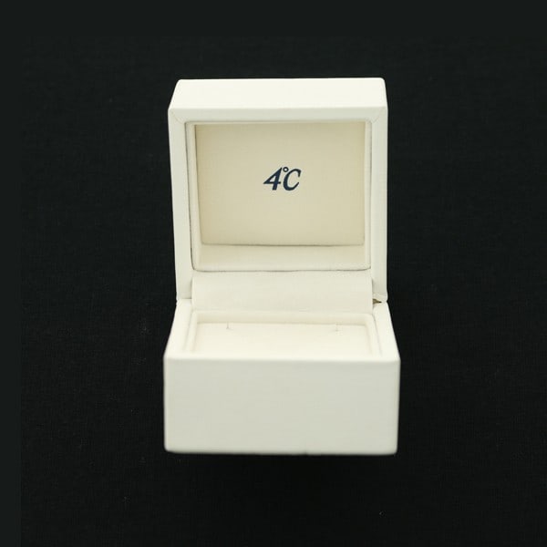 Diamond Solitaire Necklace Platinum - 5
