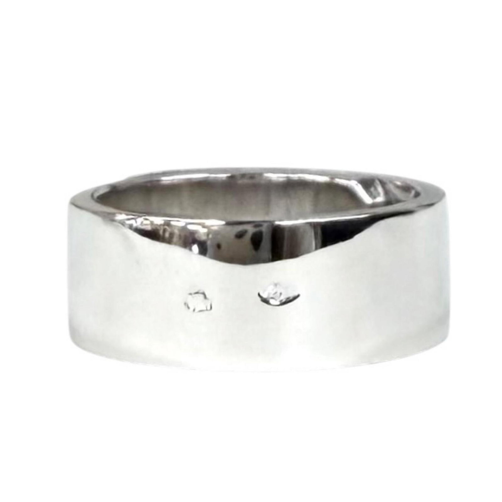 Silver Ring Band Hermes 925 - 3
