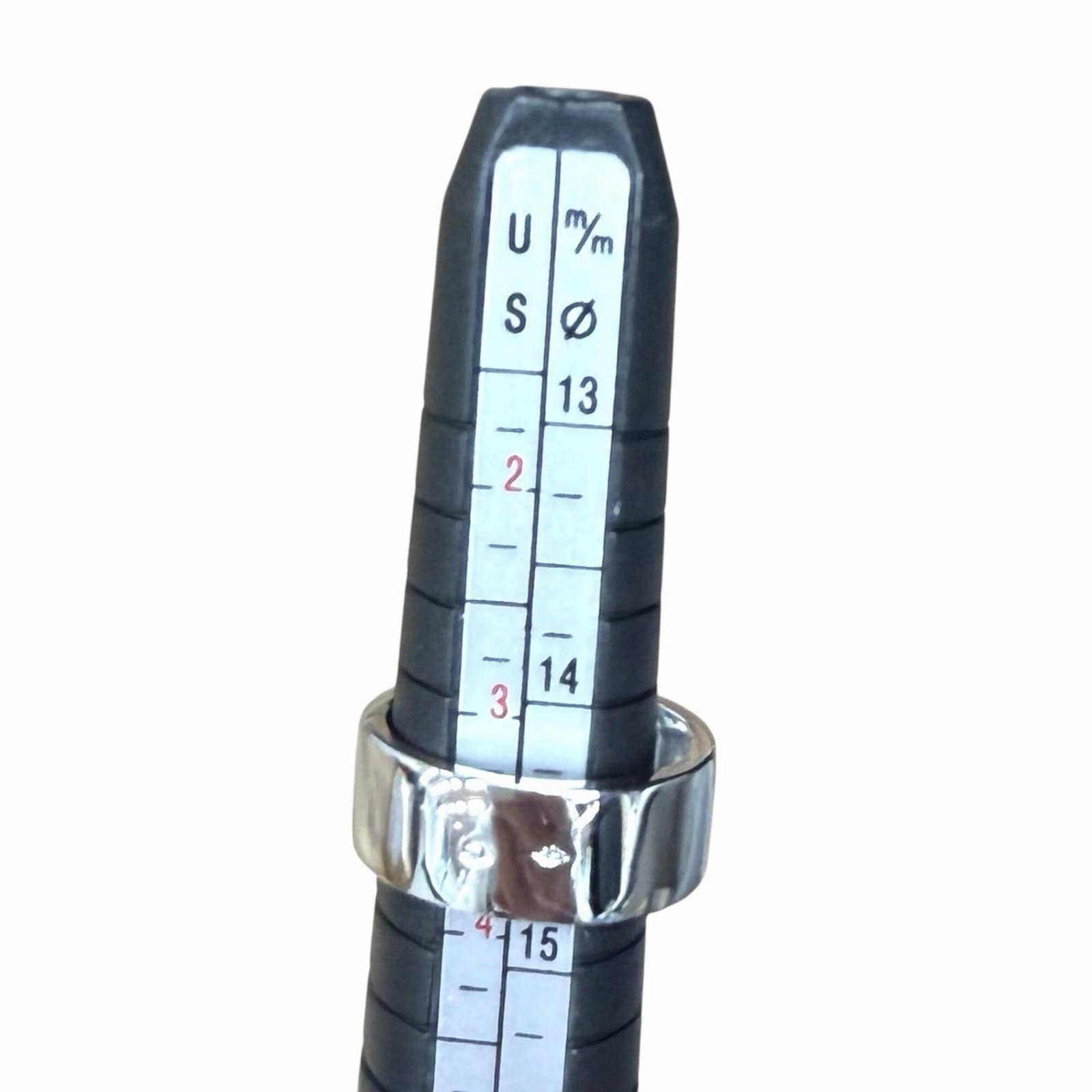 Silver Ring Band Hermes 925 - 9