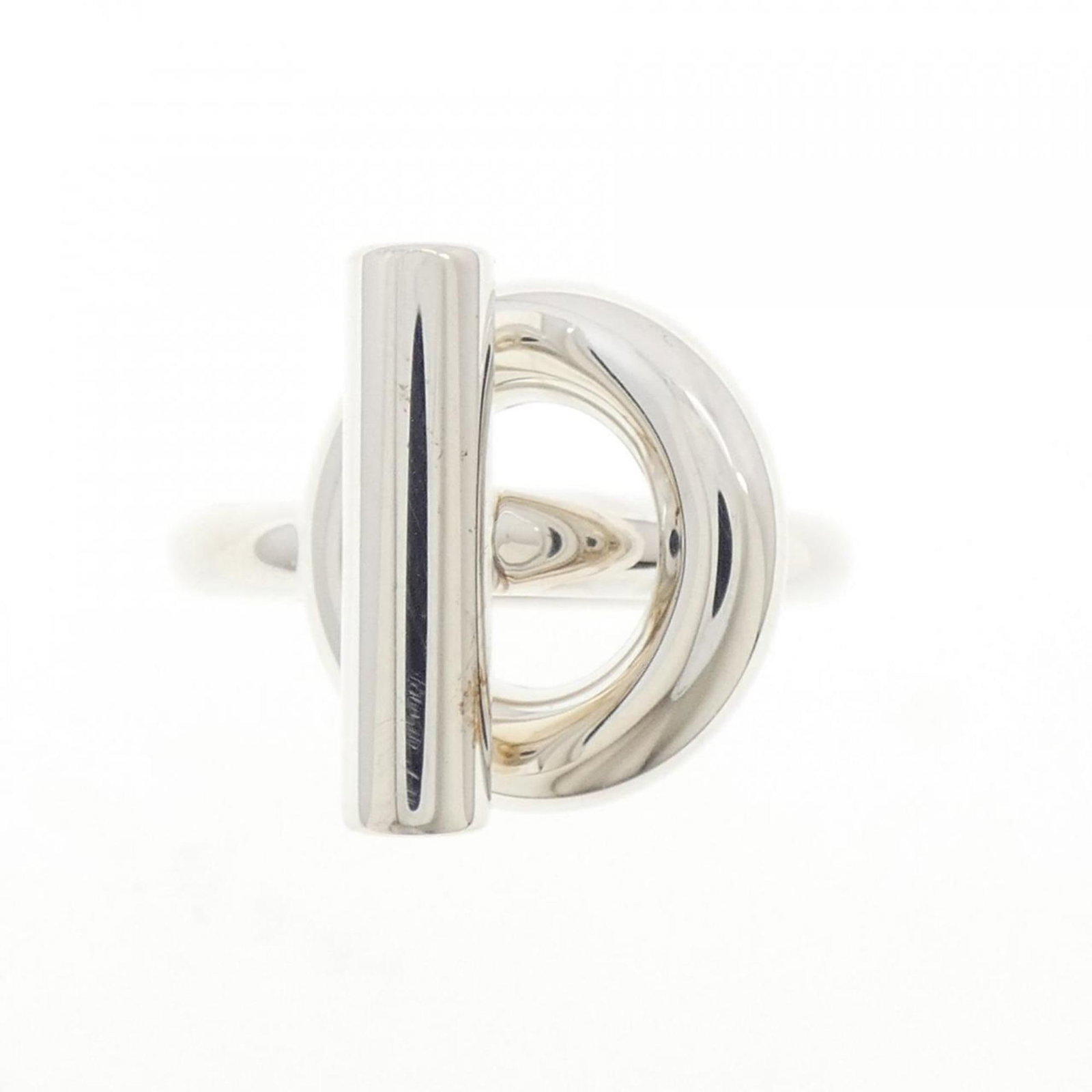 Silver Ring Band Hermes 925 - 2