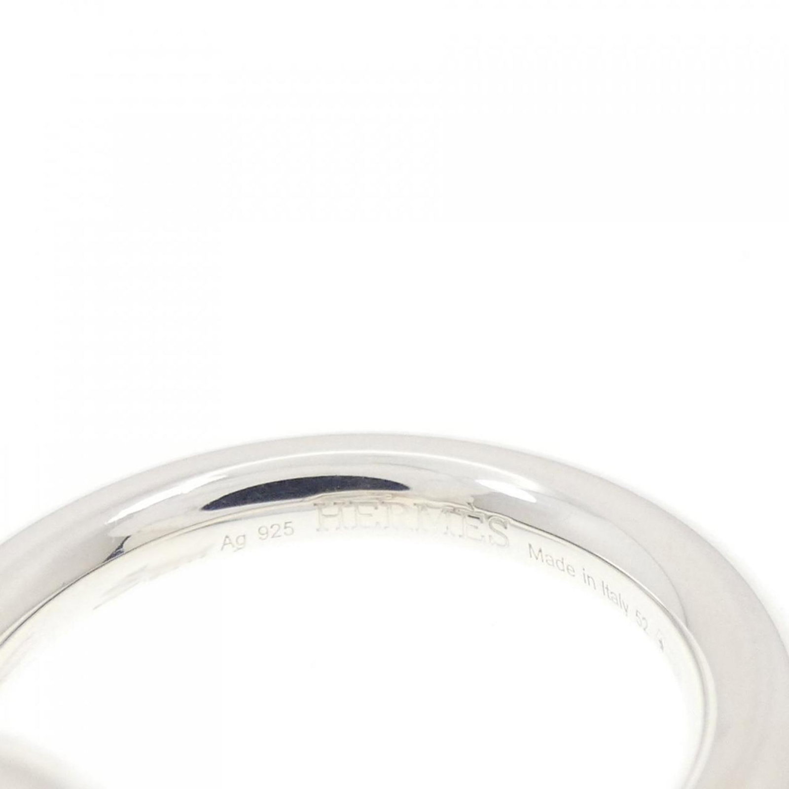 Silver Ring Band Hermes 925 - 4