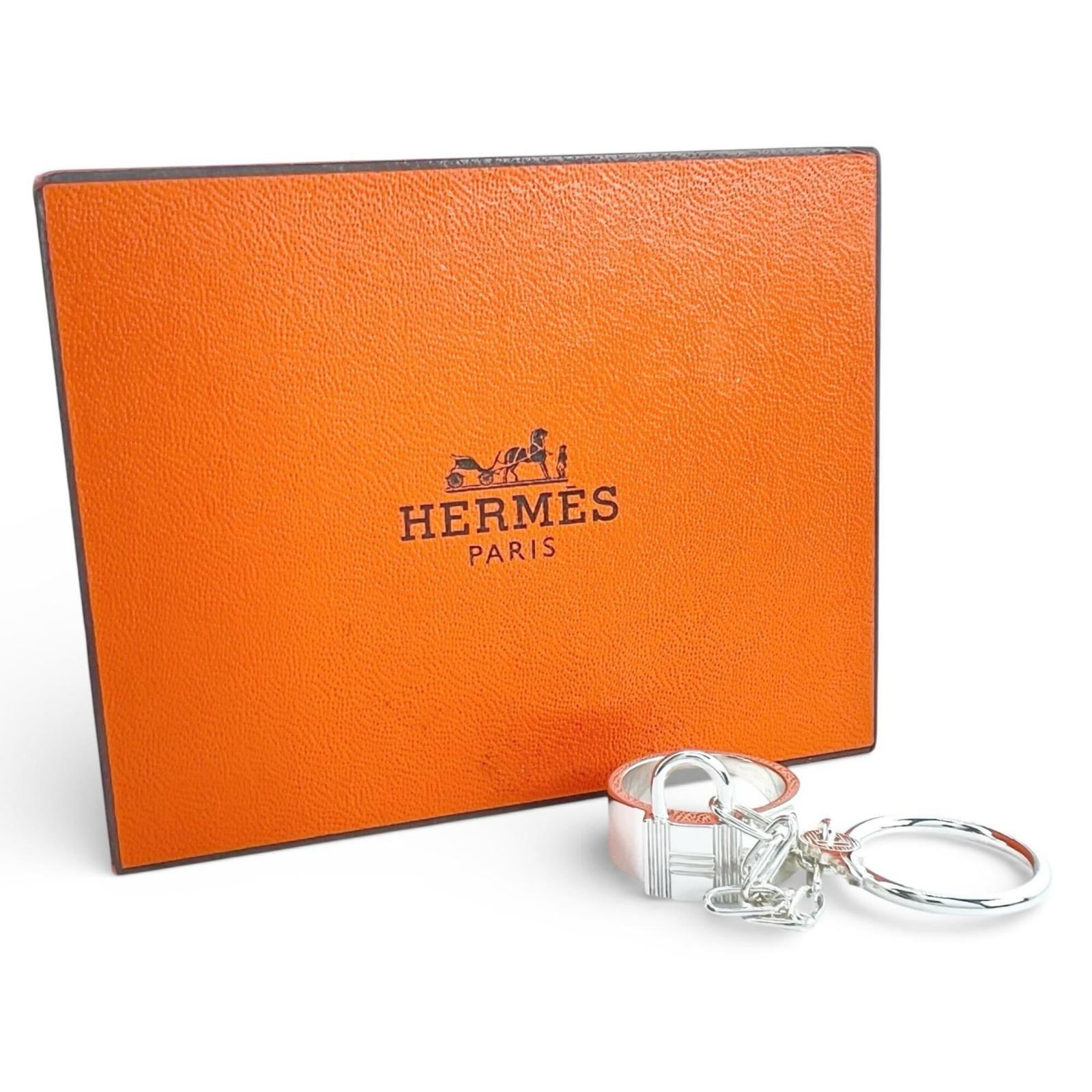 Silver Ring Band Hermes 925 - 2