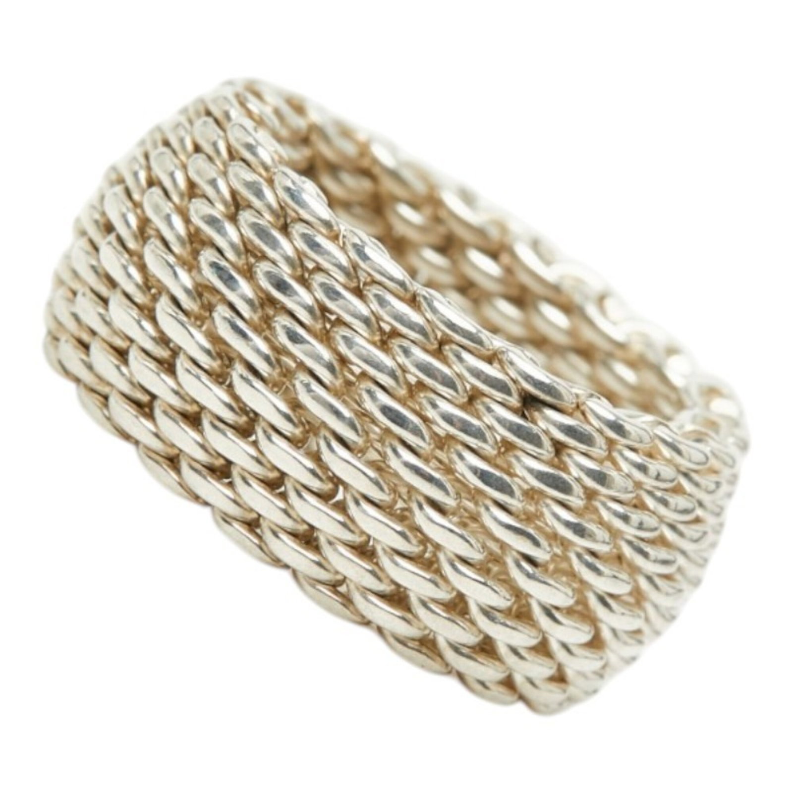 Silver 925 Tiffany Band Ring: Silver 925 Tiffany Band Ring Silver 925 Tiffany Band Ring features a sleek and modern design made from high-quality silver. This band ring is available in US size 3.5 and Japanese size 5, making it